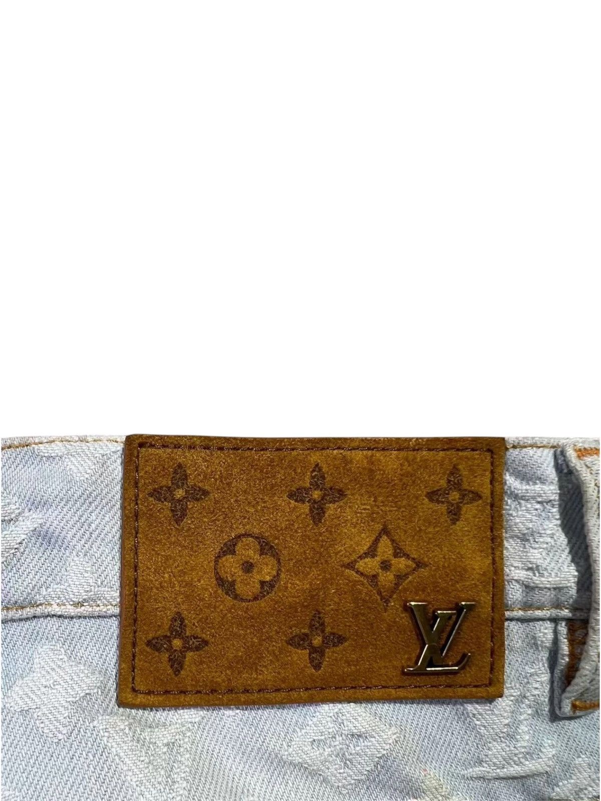 Louis Vuitton × Tyler The Creator Louis Vuitton X Tyler the Creator 34 Craggy Denim Jeans Size US 34 / EU 50 - 5 Thumbnail