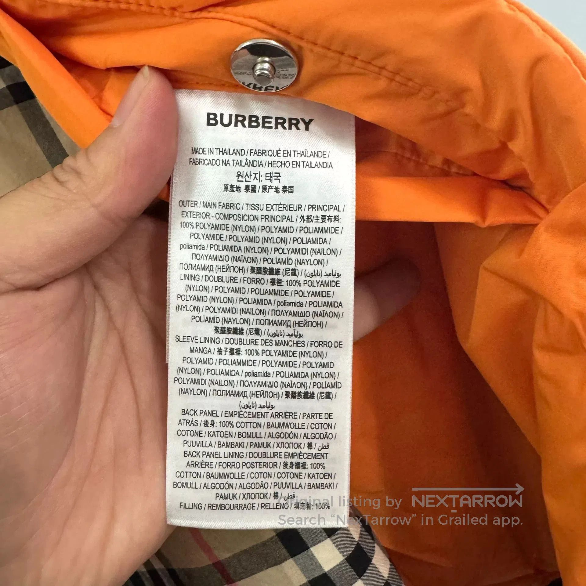 Burberry Burberry Paneled Bomber Jacket Limited XS. Size XS / US 0-2 / IT 36-38 - 7 Thumbnail