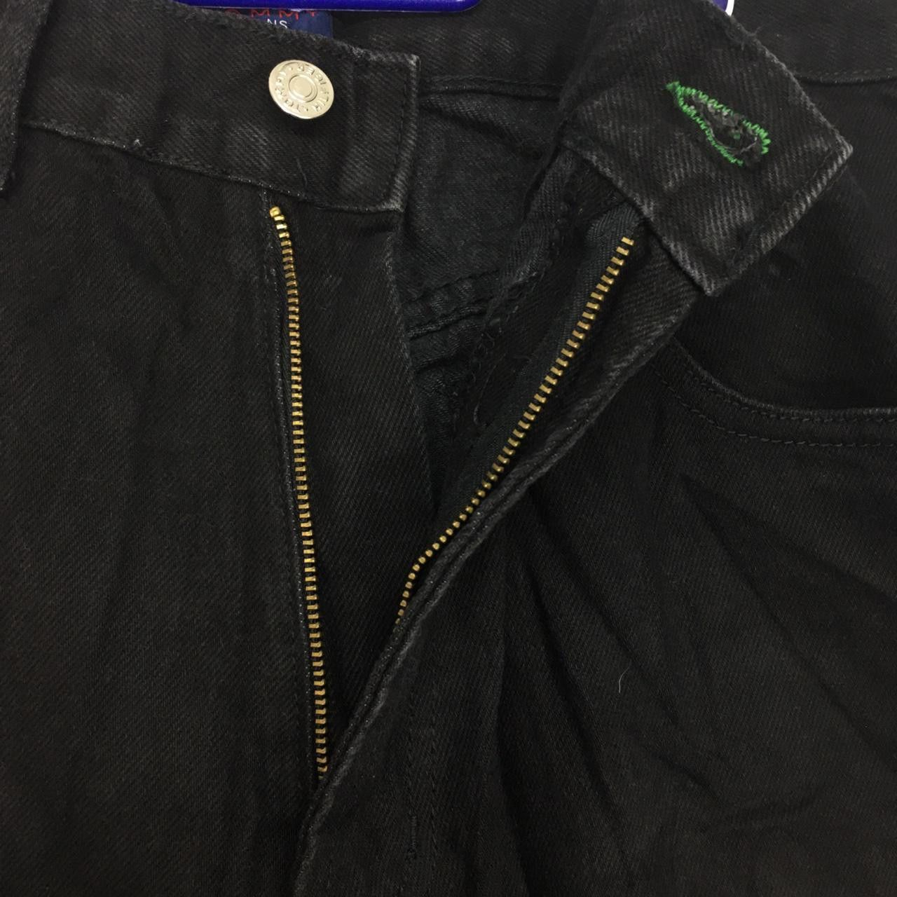 Tommy Hilfiger Vtg TOMMY HILFIGER Tommy Jeans Black Freedom Denim Jeans Size US 32 / EU 48 - 3 Thumbnail