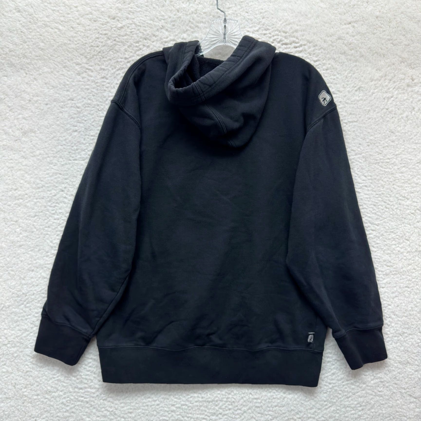 Vintage VINTAGE And1 Hoodie Sweatshirt M Black Logo Grunge Skater Mens Y2K Size US M / EU 48-50 / 2 - 2 Thumbnail