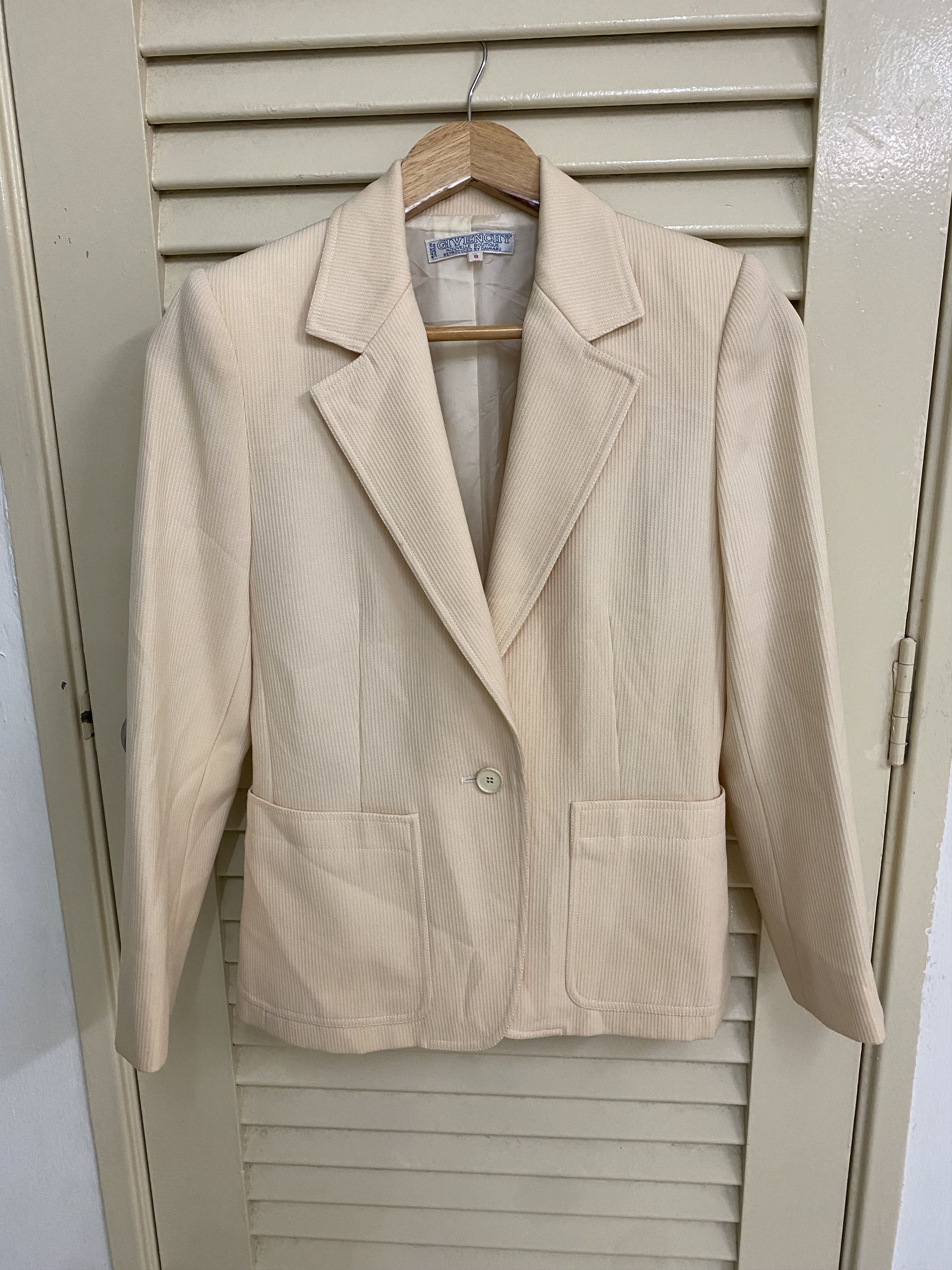 Givenchy Givenchy Women Belted Blazer Size S / US 4 / IT 40 - 1 Thumbnail