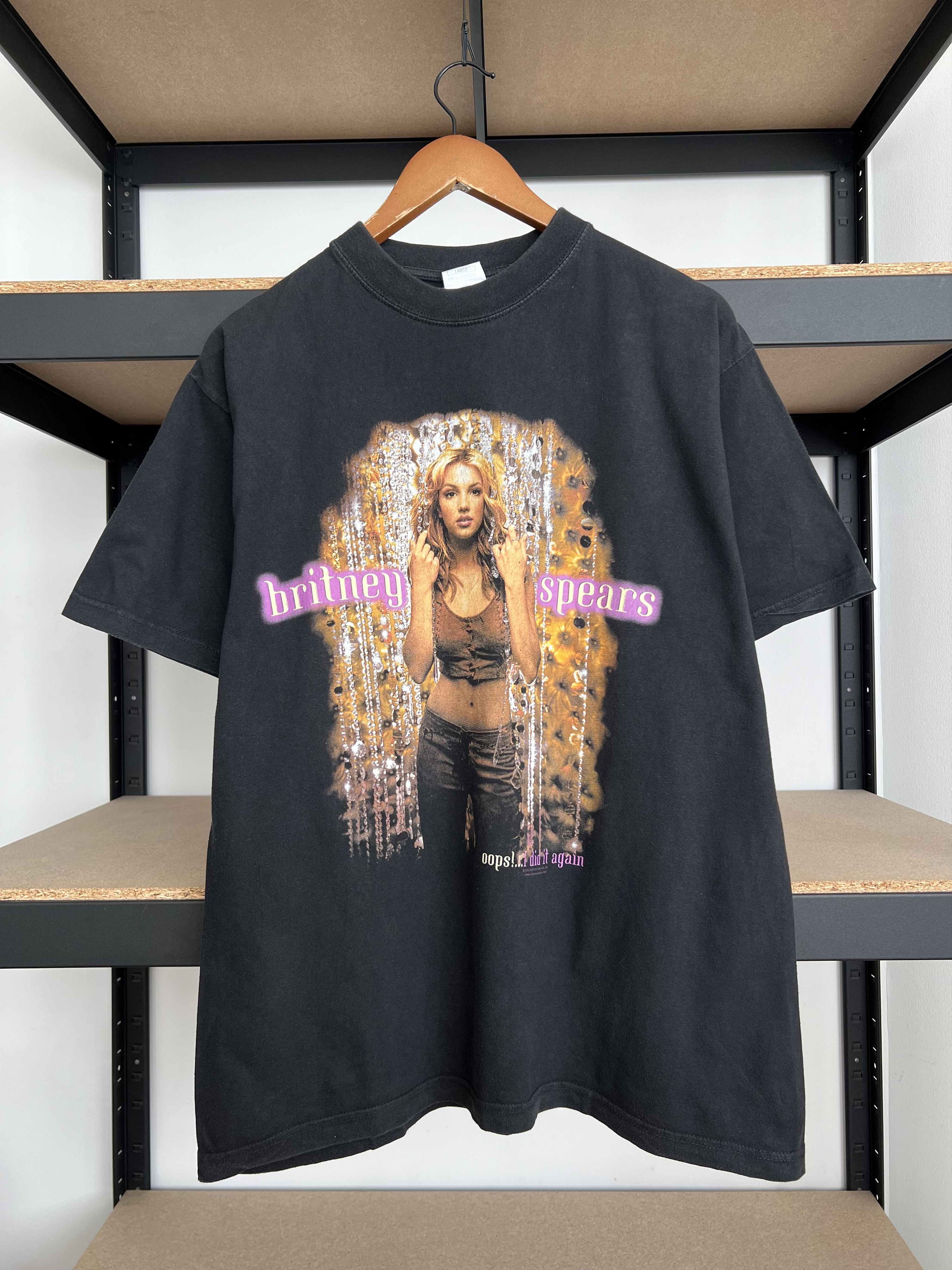 Band Tees Vintage 2000 Britney Spears Oops I Did It Again T-shirt Size US L / EU 52-54 / 3 - 1 Thumbnail