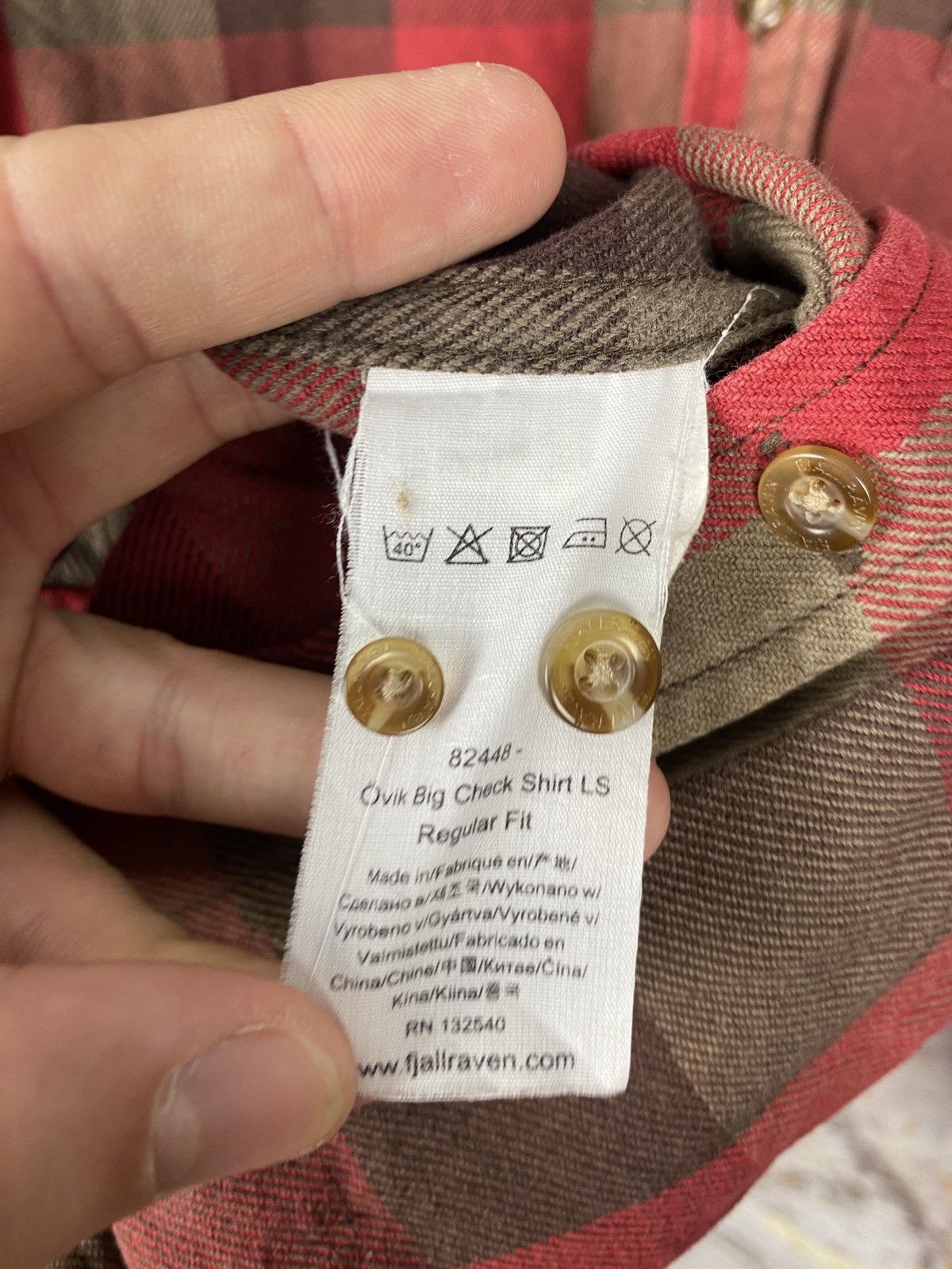 Fjallraven Men’s Fjall Raven Shirt Button Up Streetwear Size XL Size US XL / EU 56 / 4 - 6 Thumbnail