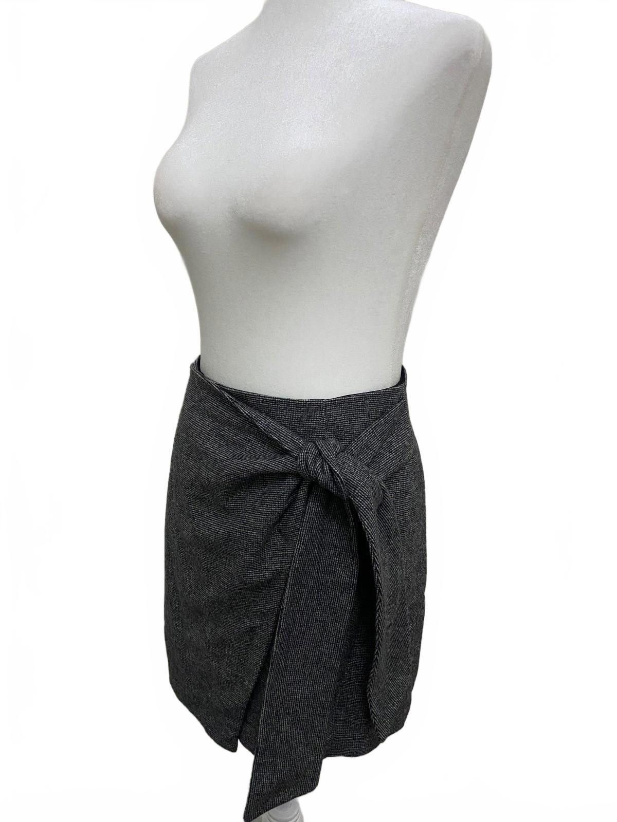 Other WILFRED Wool Wrap Skirt in Grey (US 4) Size 27" / US 4 / IT 40 - 3 Thumbnail