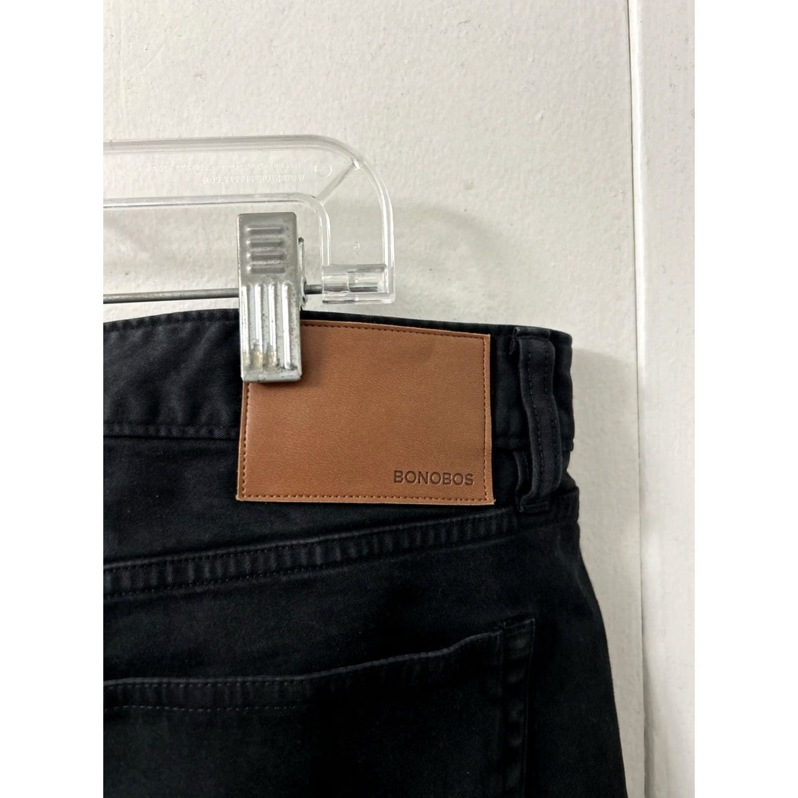 Bonobos Bonobos Mens Chinos - Slim Fit 36x31 Black Cotton Clothing Size US 36 / EU 52 - 5 Thumbnail