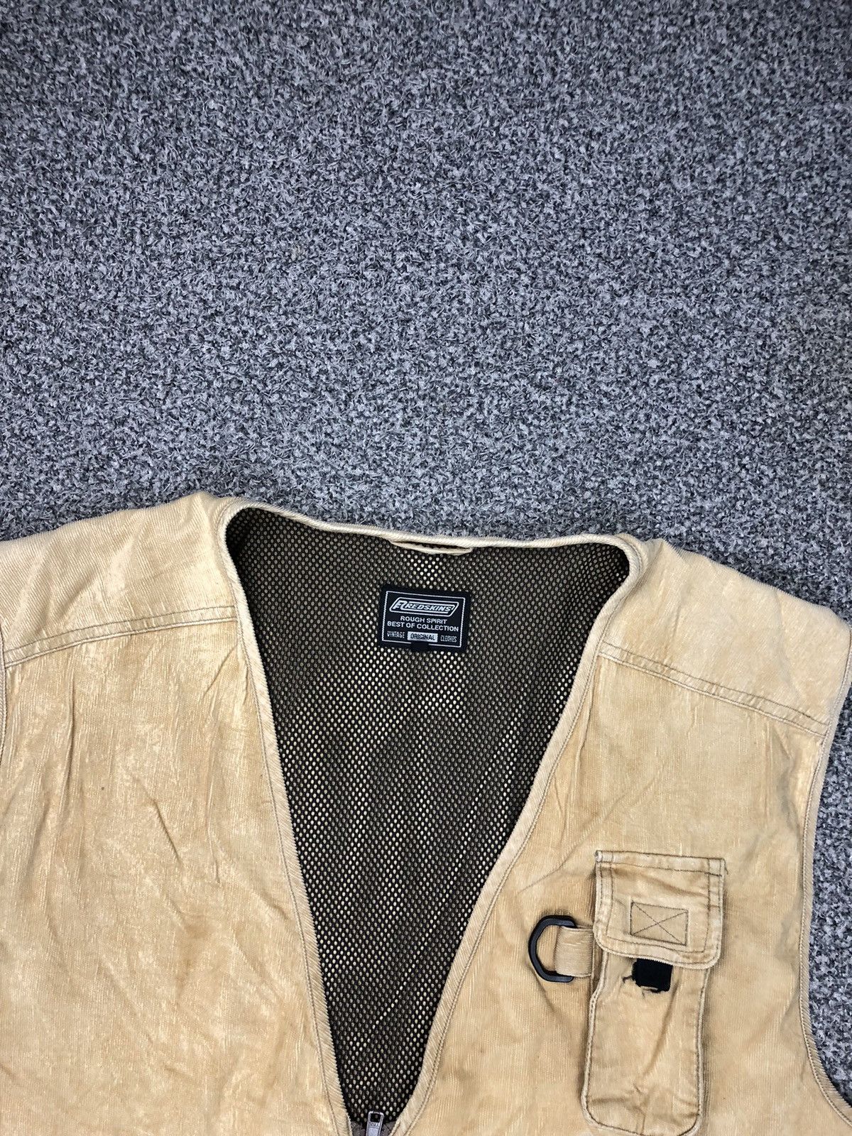 Japanese Brand × Realtree × Vintage Vintage Japanese Brands Fredskins Vest Size US XXL / EU 58 / 5 - 4 Thumbnail