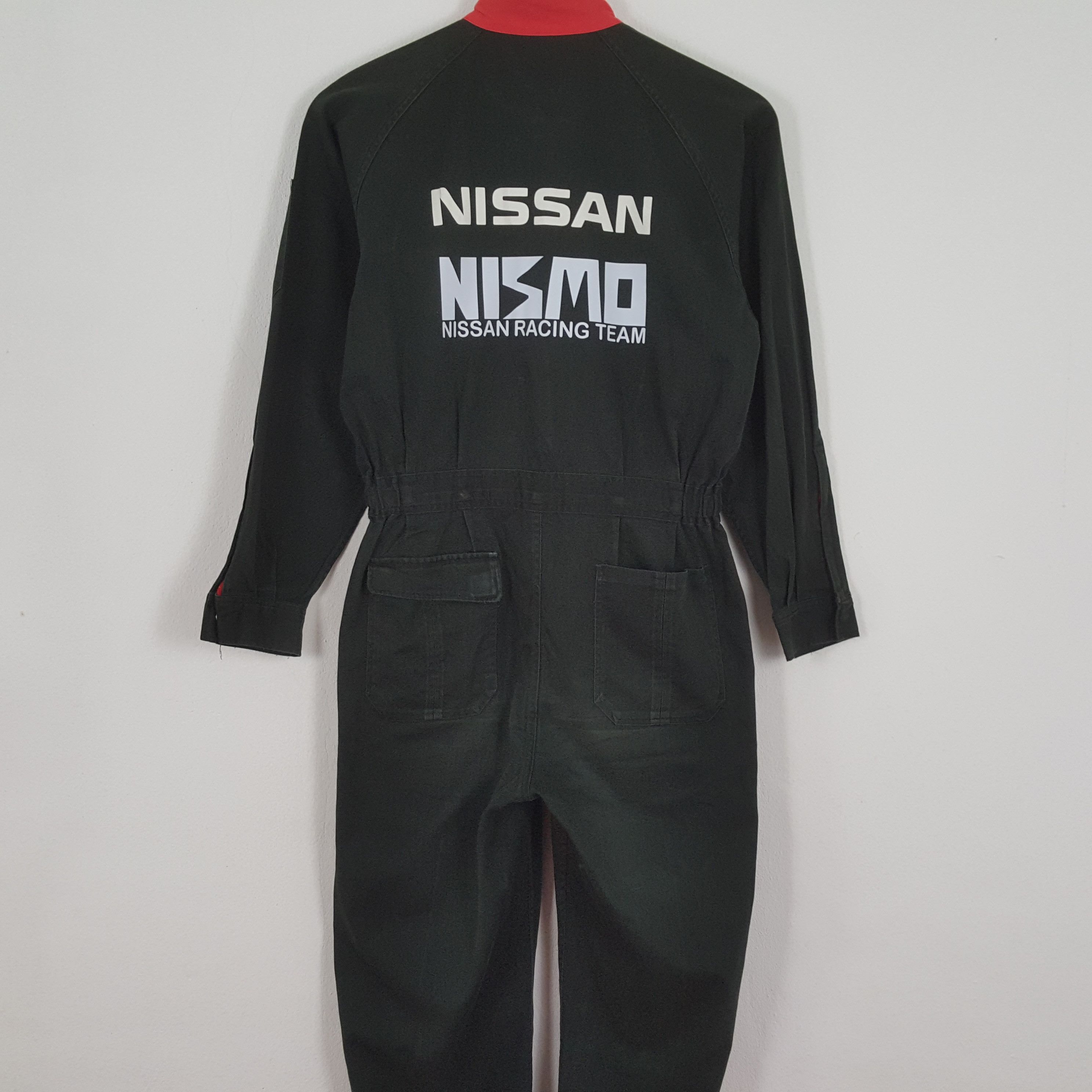 Vintage NISMO NISSAN RACING TEAM Workwear Custom Coverall Jacket Size US M / EU 48-50 / 2 - 2 Thumbnail
