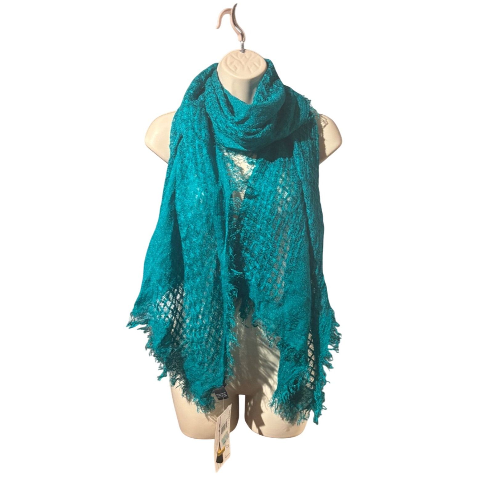 Other Cejon Women's Loosely Woven Fashion Scarf, Green, OS Size ONE SIZE - 2 Thumbnail