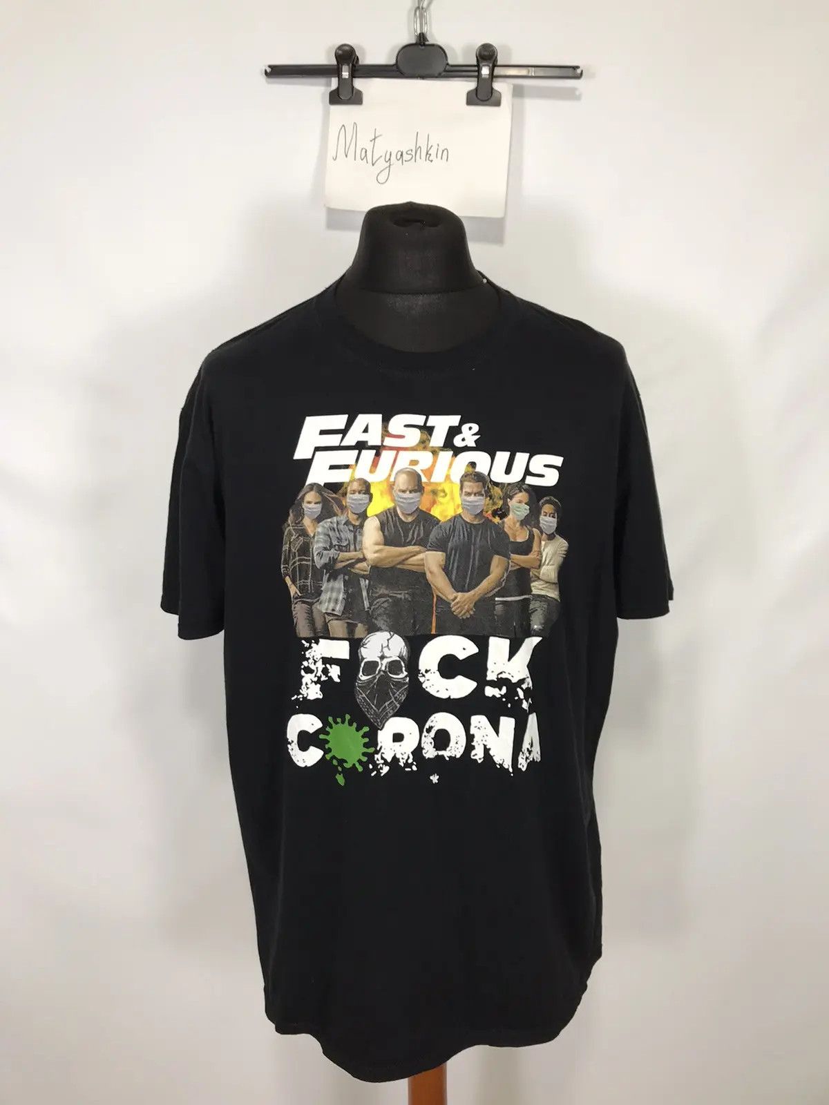 Band Tees Band t-shirt Forsage f**k corona virus Size US XL / EU 56 / 4 - 1 Thumbnail