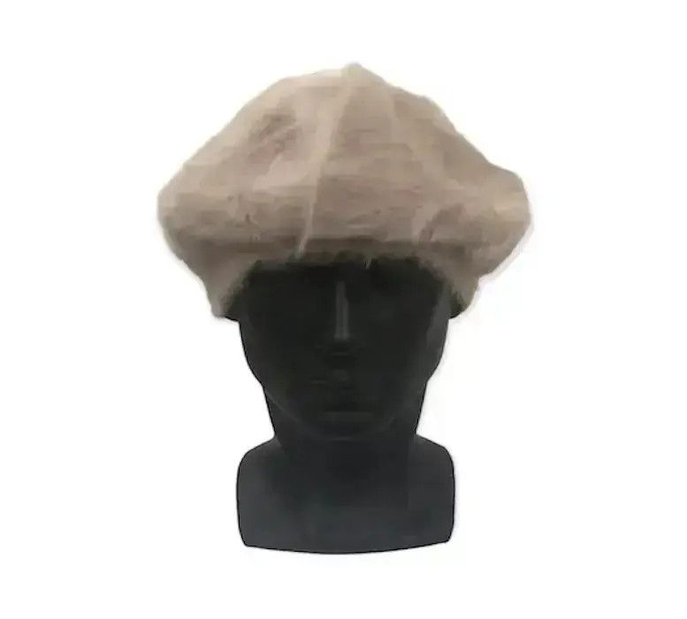 Japanese Brand Natural Beauty Basic Plain Fleece Beanie Hat Size ONE SIZE - 2 Thumbnail