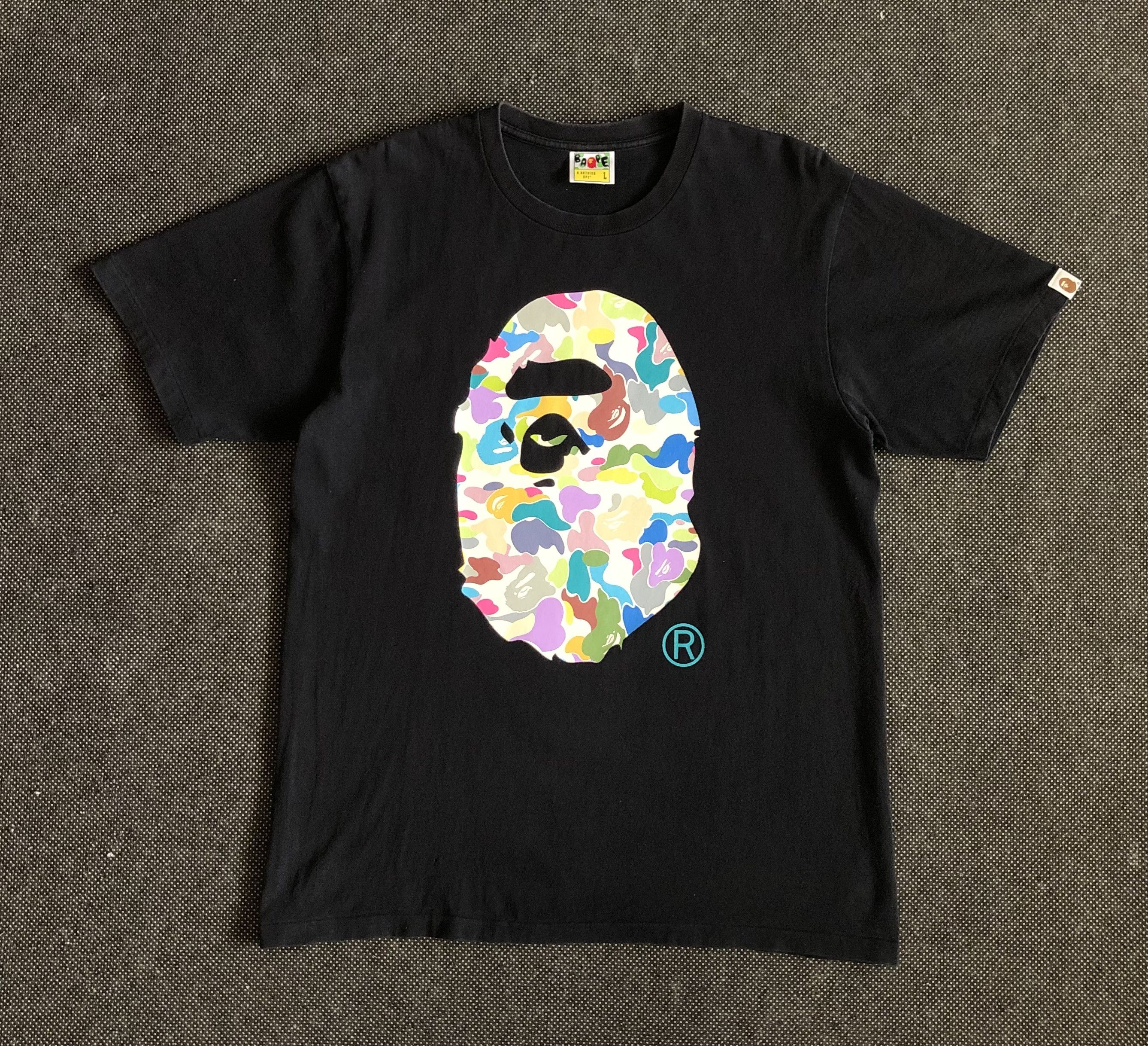 Bape CRAZY CAMO MIRROR PRINT BAPE HEAD Size US L / EU 52-54 / 3 - 1 Thumbnail