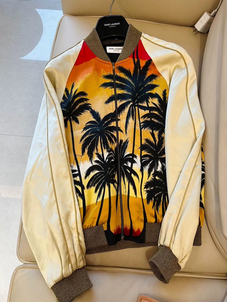 Yves Saint Laurent Saint Laurent Spring/Summer 16 Coconut Teddy jacket 2502-N Size US S / EU 44-46 / 1 - 1 Thumbnail