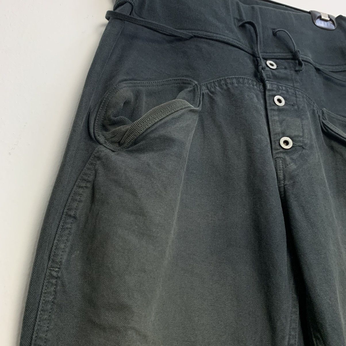 Kapital Kapital EK-169 Faded HighRise Tapered Hybrid Sweatpants jean Size US 29 - 10 Thumbnail