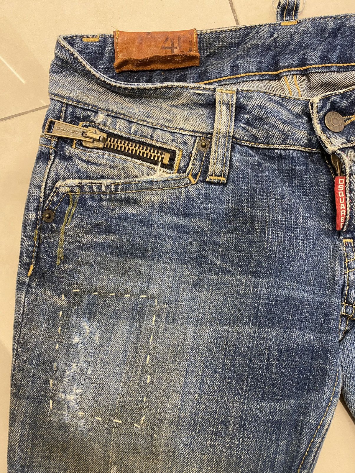 Dsquared2 DSQUARED2 Joyce Skinny Jeans Size 40" / US 18 - 4 Thumbnail