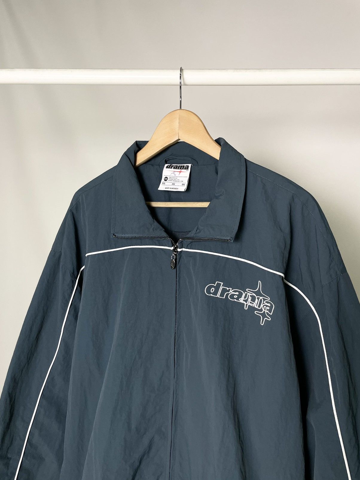 Other DRAMA CALL ⭐️ nylon track supreme light blue light jacket Size US XXL / EU 58 / 5 - 2 Thumbnail
