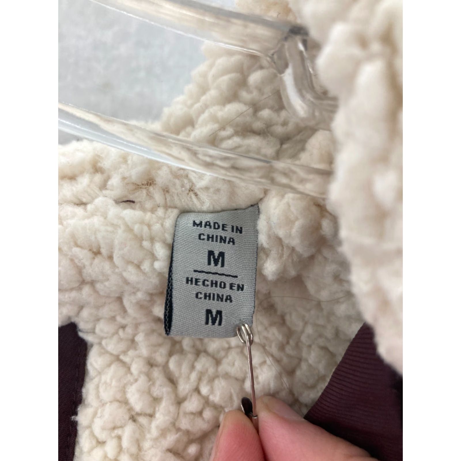Levi's Levi Strauss & Co Coat Womens Medium Hooded Sherpa Lined Faux Fur Trim Cargo Size M / US 6-8 / IT 42-44 - 3 Thumbnail