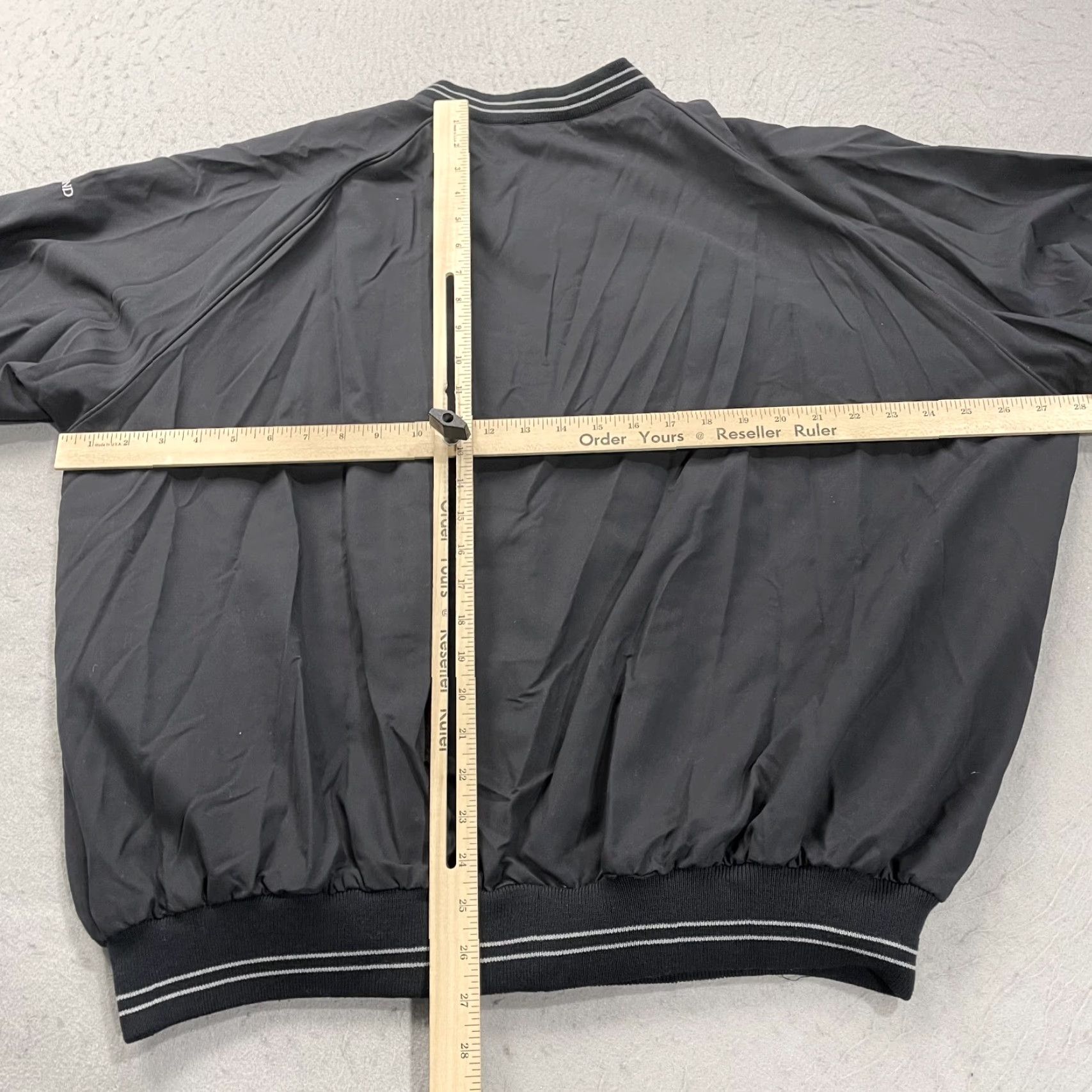 Vintage VINTAGE Kiawah Ocean Course Golf Jacket Mens XL Black Microfiber Windbreaker Pullover Size US XL / EU 56 / 4 - 7 Thumbnail