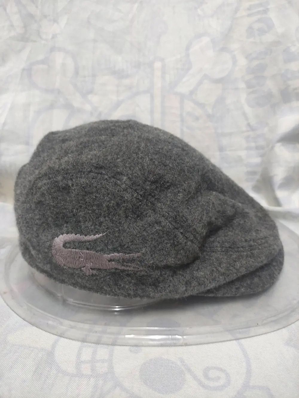 Lacoste LACOSTE BIG LOGO VINTAGE WOOL BARETTA CAP Size ONE SIZE - 2 Thumbnail