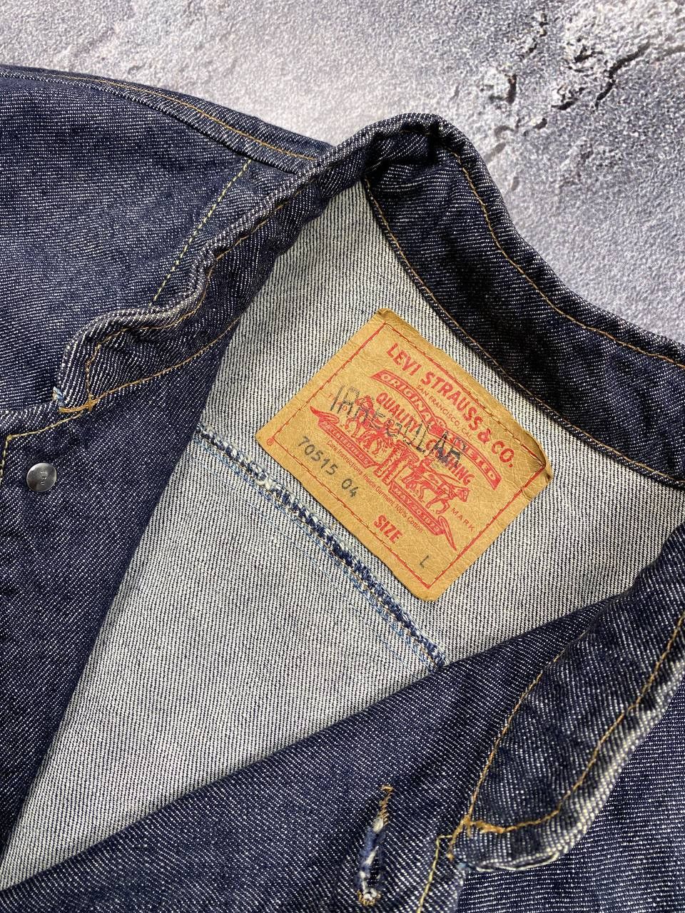 Levi's Vintage Levi’s Denim Jacket Size US L / EU 52-54 / 3 - 2 Thumbnail