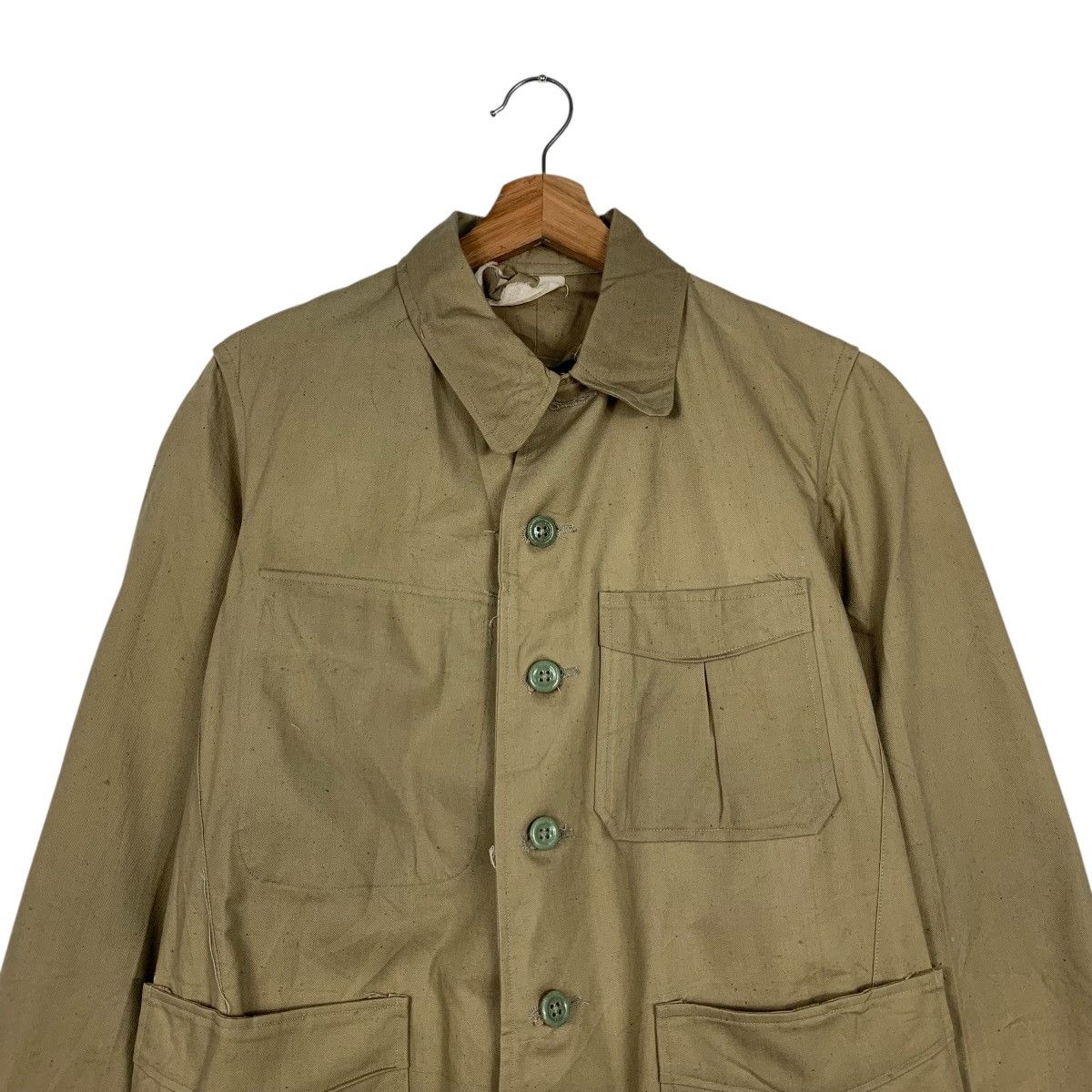 Vintage Vintage 70's Military Officer Jacket #1935-C84 Size US M / EU 48-50 / 2 - 2 Thumbnail