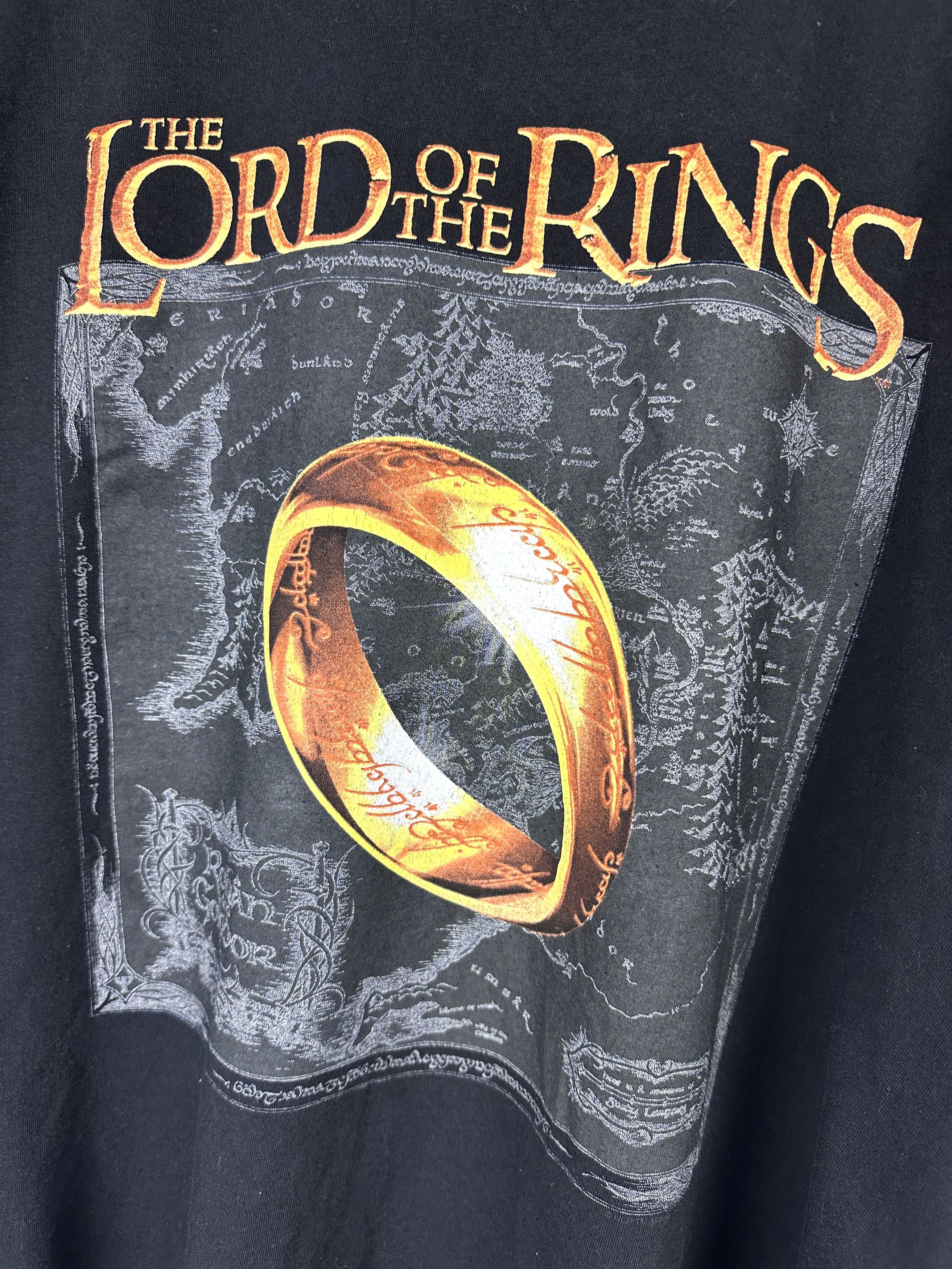 Vintage Vintage Lord of The Rings movie tee 90s 00s Size US XXL / EU 58 / 5 - 4 Thumbnail