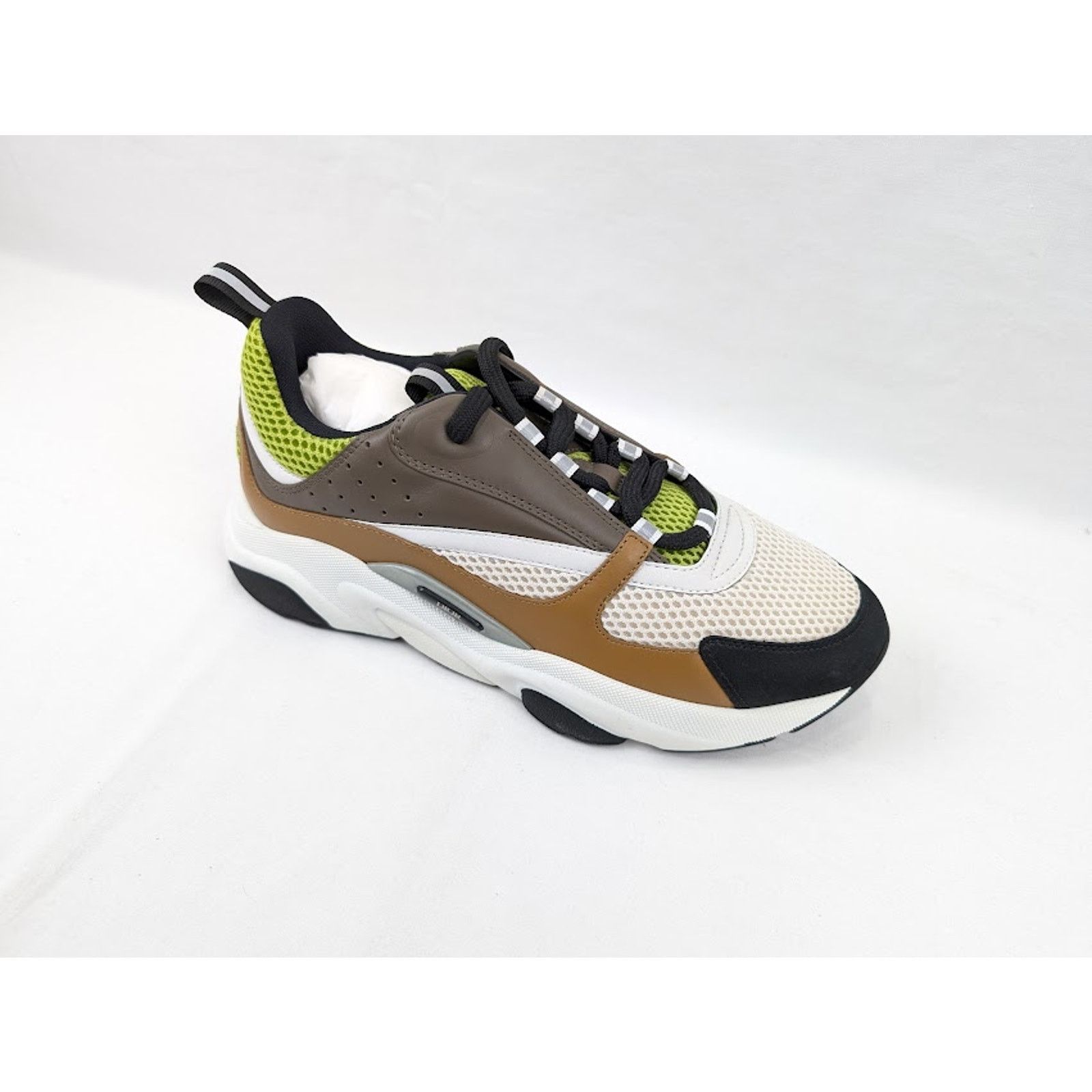 Dior o1rshd1 B22 Calf Mesh Sneakers in Brown/Kaki 47 Size US 14 / EU 47 - 2 Thumbnail
