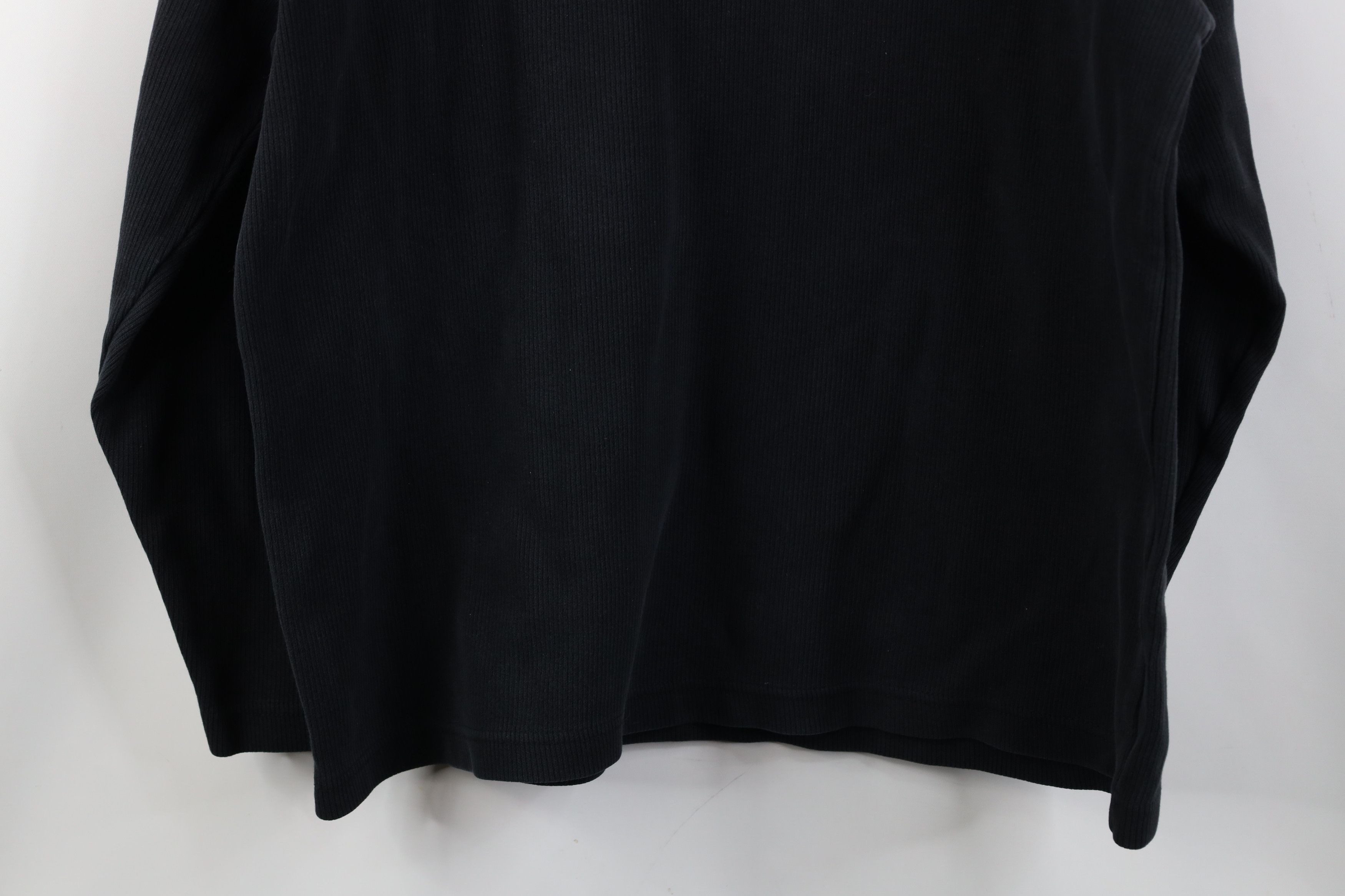 Vintage Vintage 90s Y2K Streetwear Knit Heavy Long Sleeve T-Shirt Size US L / EU 52-54 / 3 - 11 Thumbnail