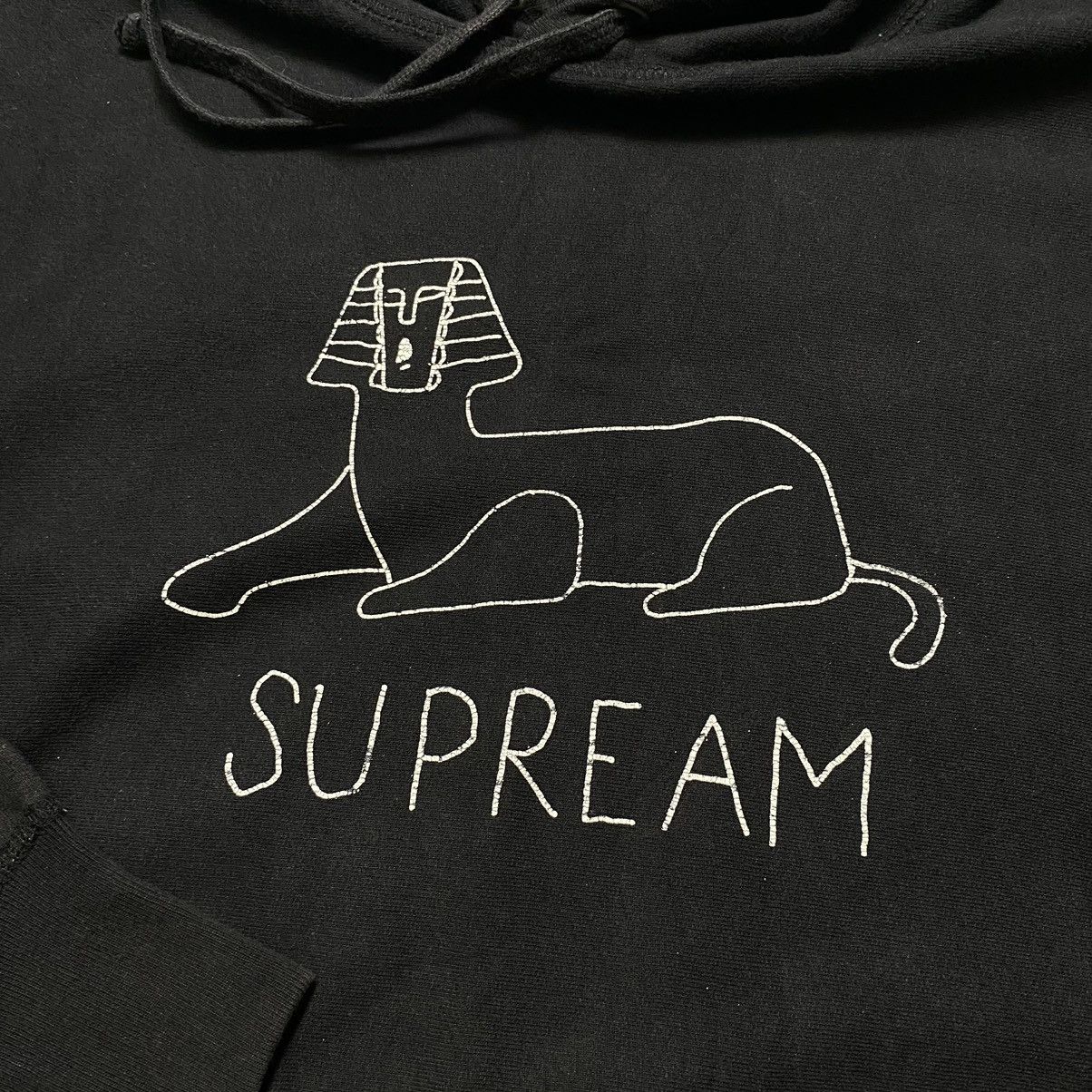 Supreme × Vintage Supreme SS12 Sphinx Supream Hoodie Size US M / EU 48-50 / 2 - 8 Thumbnail