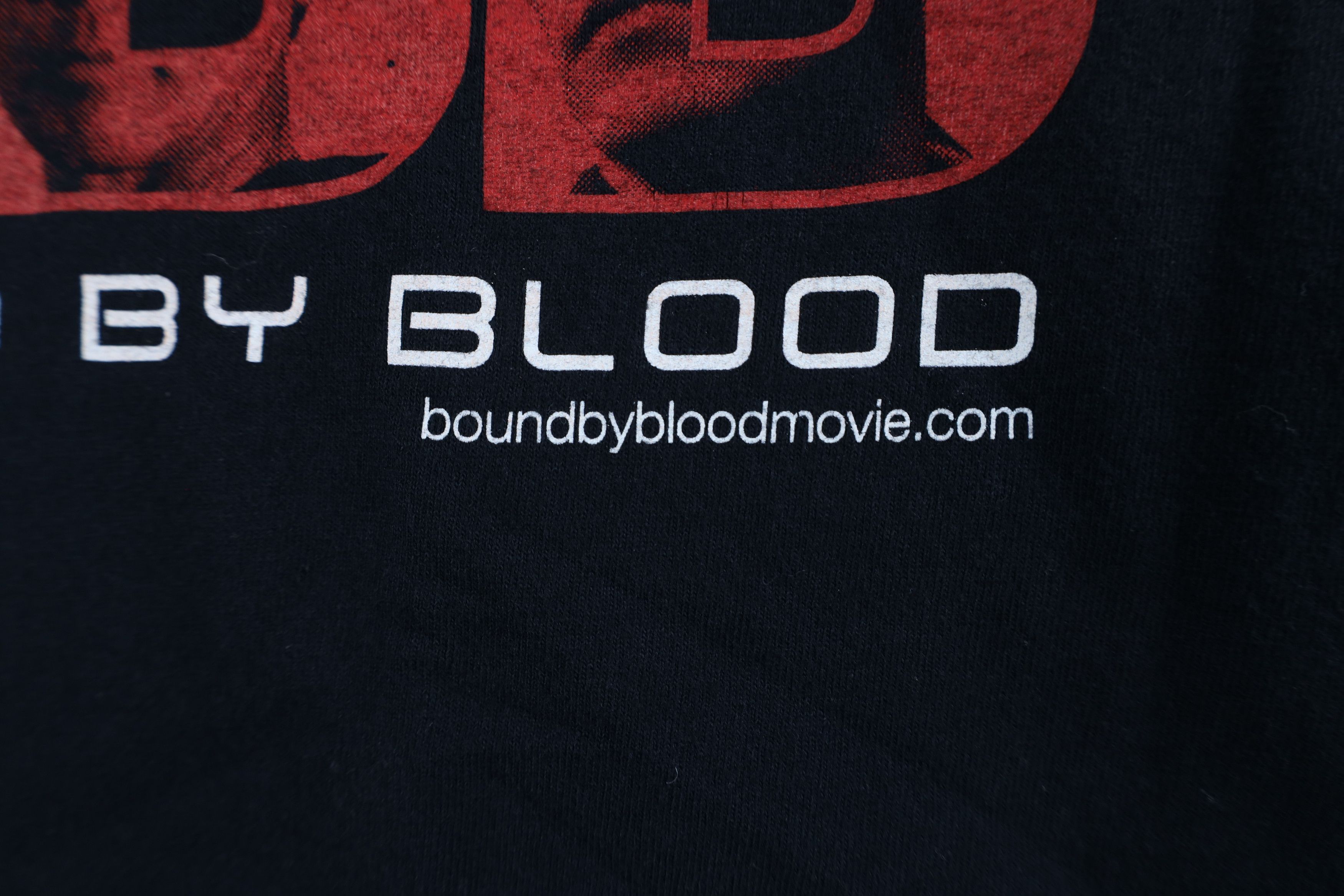 Vintage Vintage Y2K 2007 Bound by Blood Movie Kickboxing T-Shirt Size US XL / EU 56 / 4 - 5 Thumbnail