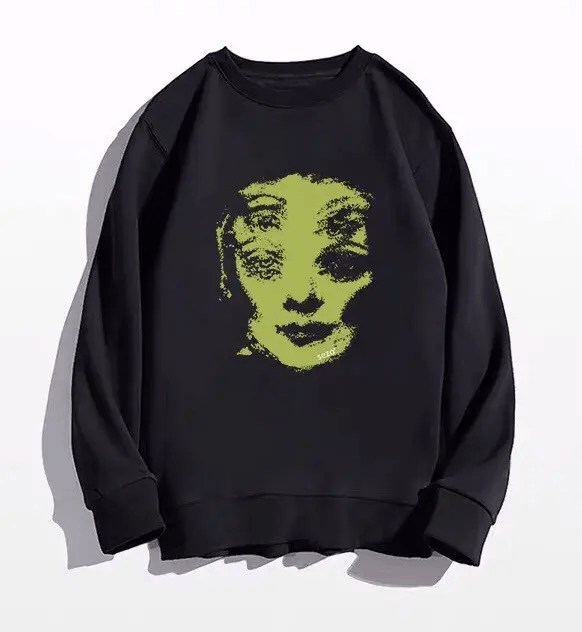 Japanese Brand × Vintage Rare fashion y2k psychedelic oversized sweatshirt Size US M / EU 48-50 / 2 - 4 Thumbnail