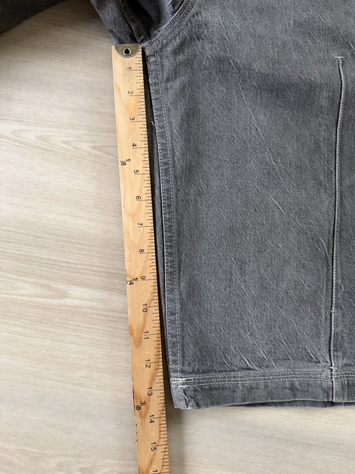 Vintage Vintage Y2K Ruff Ryders Denim Shorts Sz 42 DMX Streetwear Size US 42 / EU 58 - 6 Thumbnail