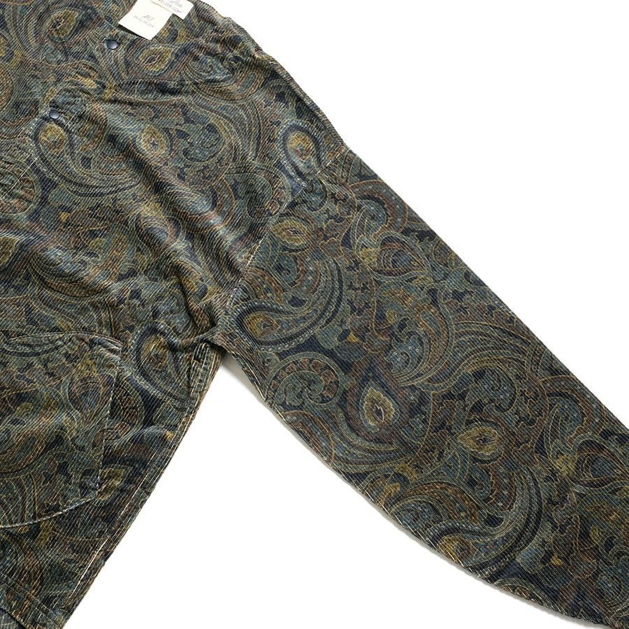 Remi Relief Remi Relief Paisley Corduroy VNeck Cardigan jpn fashion week Size US M / EU 48-50 / 2 - 5 Thumbnail
