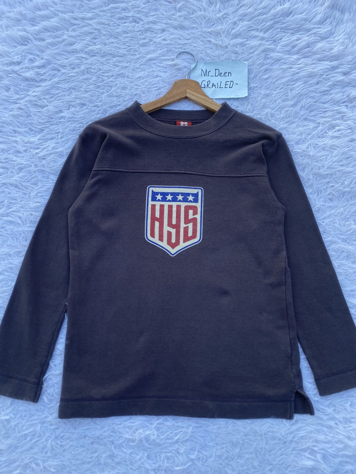 Hysteric Glamour Vintage Hysteric Glamour HYS US Logo Flag Longsleeve Shirt Size US S / EU 44-46 / 1 - 6 Thumbnail