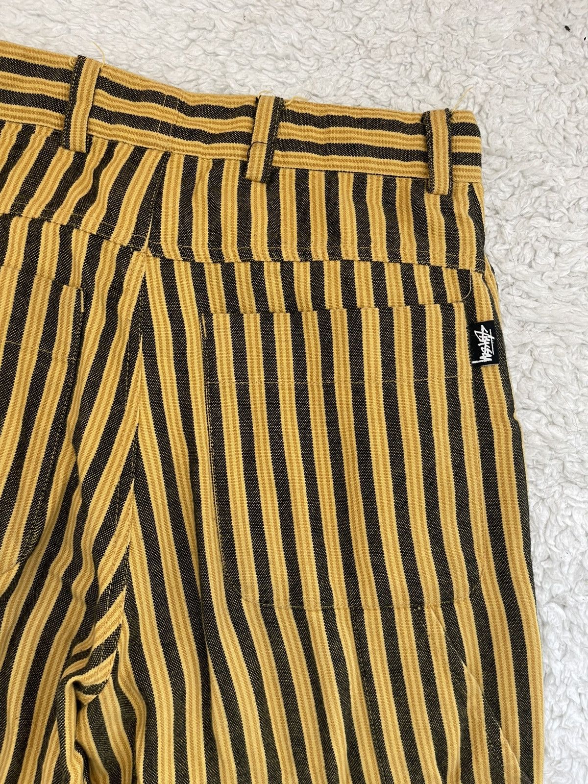 Stussy Stussy piper soft cargo woven striped pant Size 27" / US 4 / IT 40 - 6 Thumbnail
