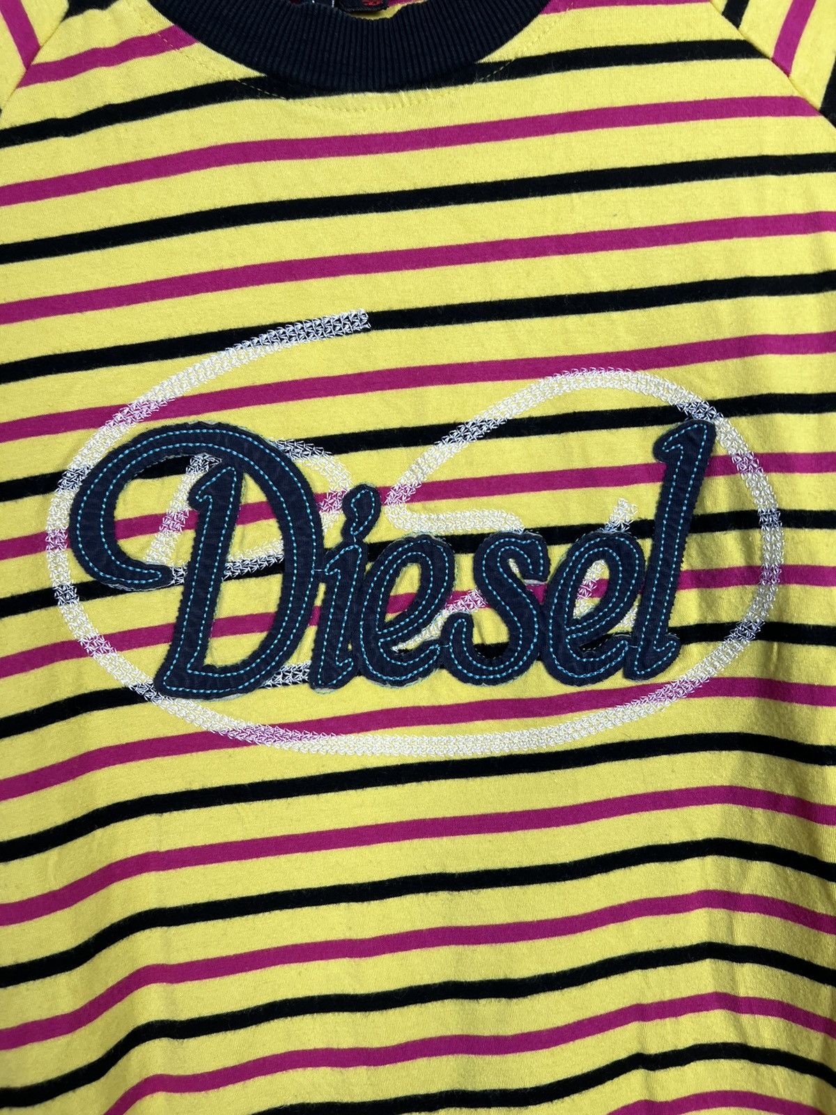 Diesel × Vintage Sweatshirt Diesel big logo avant garde y2k vintage rare Size L / US 10 / IT 46 - 2 Thumbnail
