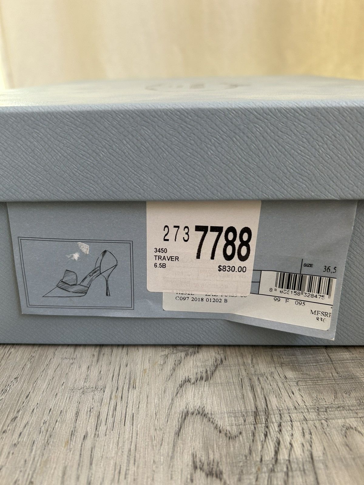 Prada Prada Patent Leather D'Orsay Pumps Size US 6.5 / IT 36.5 - 4 Thumbnail