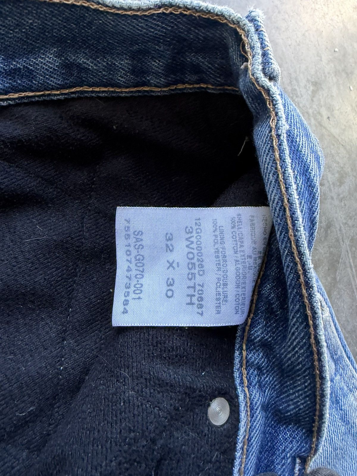 Wrangler Wrangler Faded Flannel Lined Baggy Workwear Denim Size US 32 / EU 48 - 4 Thumbnail