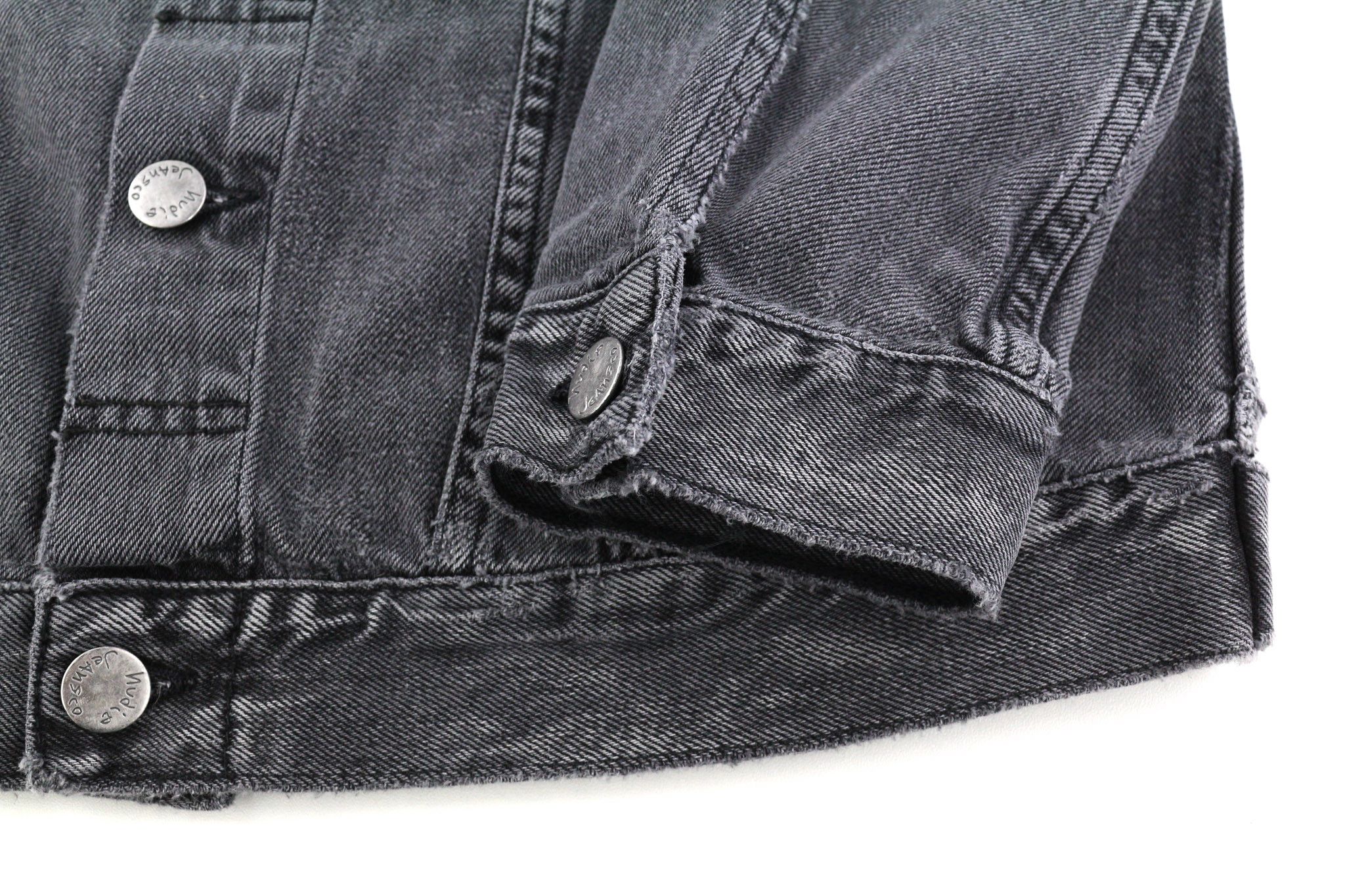 Nudie Jeans BILLY S Desolation Grey Polo Neck Pockets Denim 82457 Size US S / EU 44-46 / 1 - 5 Thumbnail