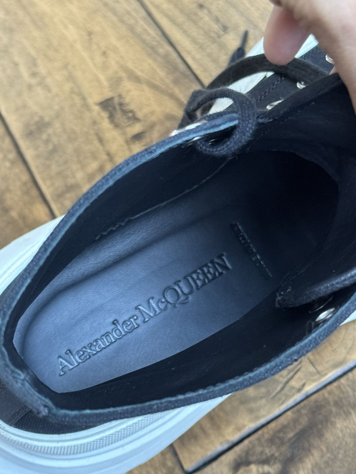 Alexander McQueen Alexander McQueen Tread Slick High Tops Chunky Sole Size US 7.5 / EU 40-41 - 11 Thumbnail