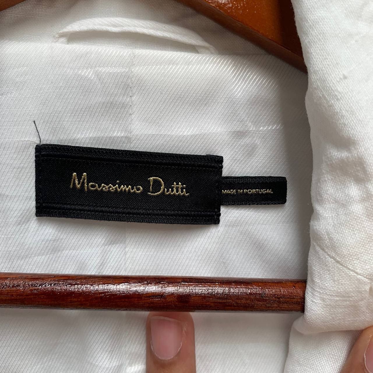 Massimo Dutti Vintage MASSIMO DUTTI Single Breasted Blazer Size 36S - 5 Thumbnail
