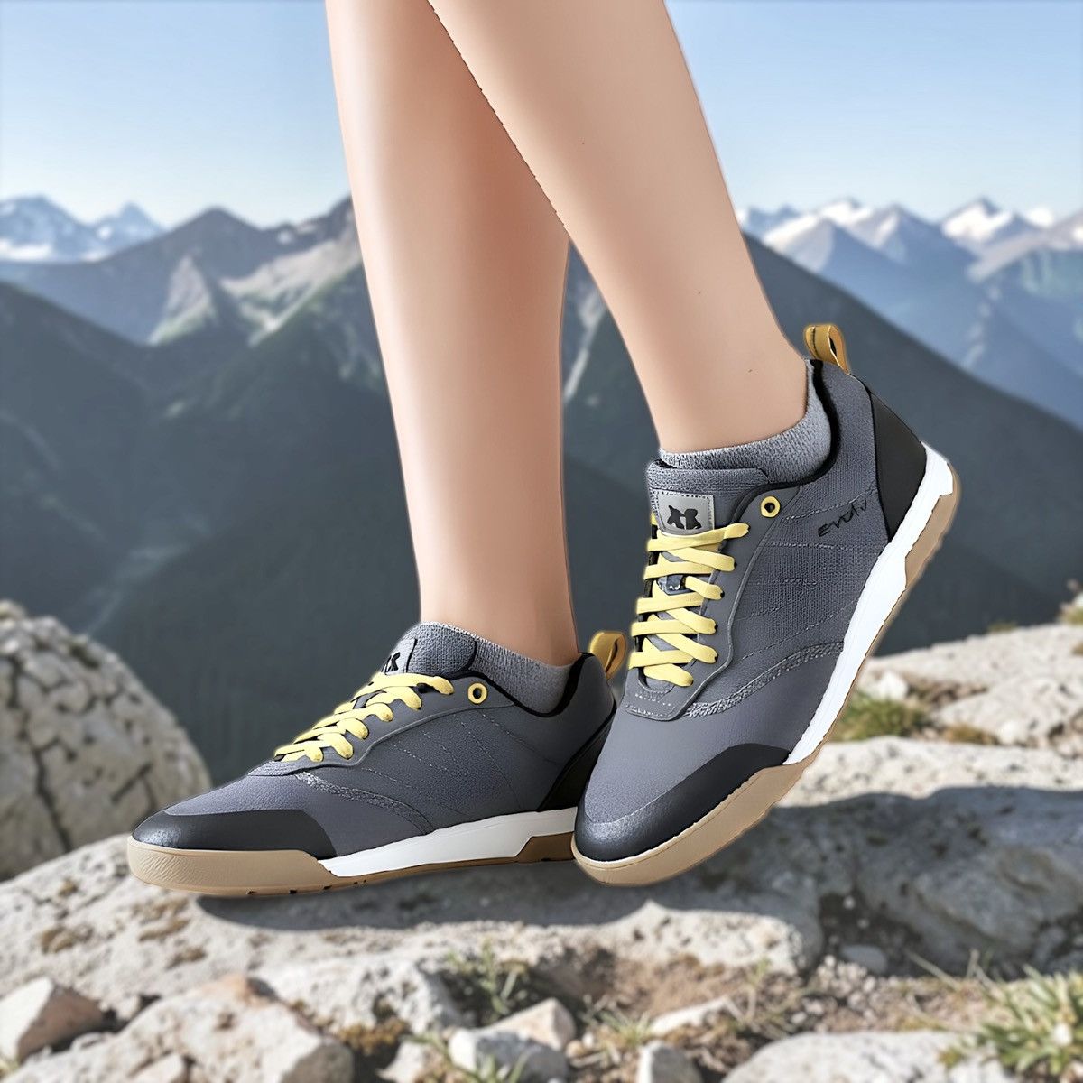 Other Evolv Rebel Unisex Gray Hiking Shoes Mens 6, Womens 7 Size US 7 / IT 37 - 1 Thumbnail