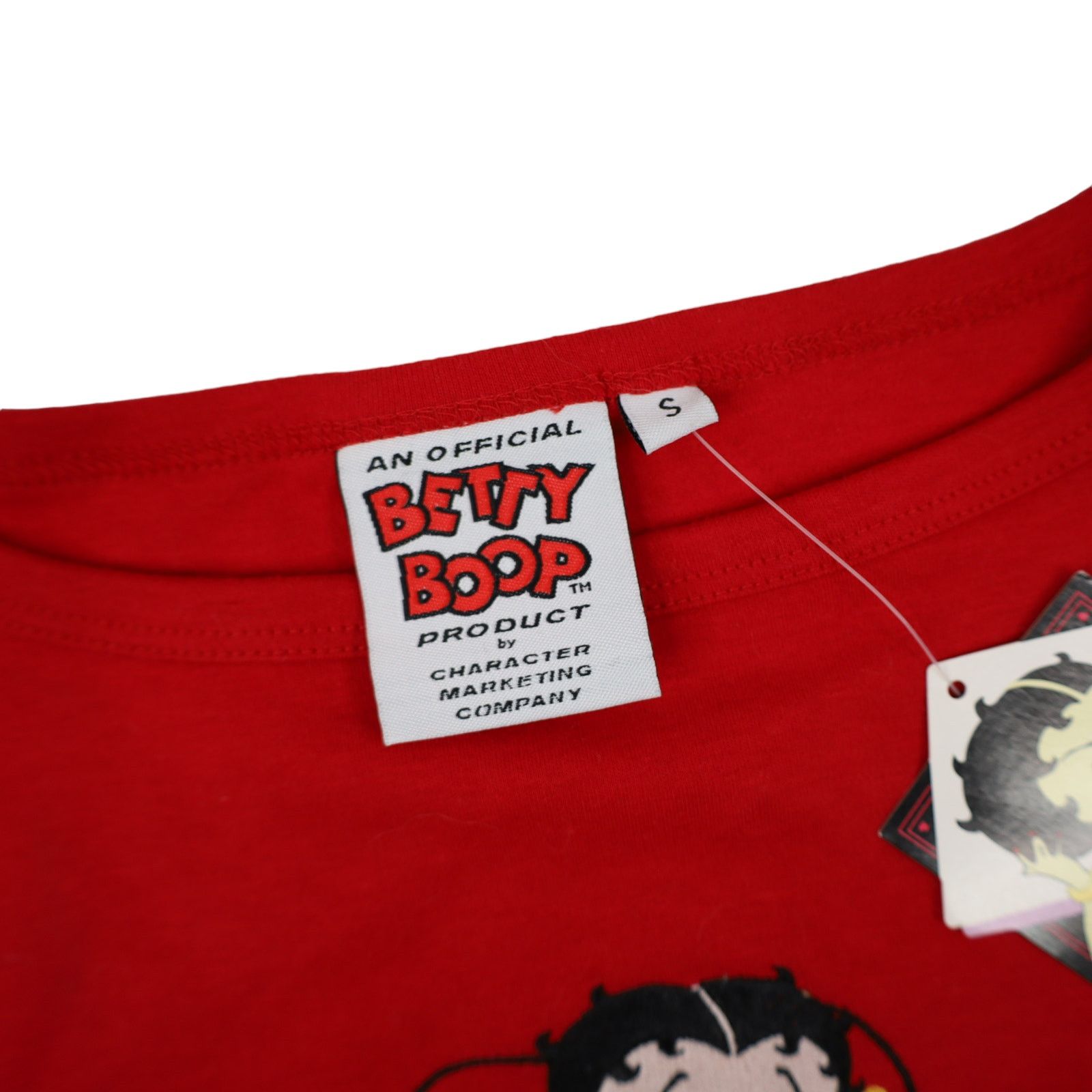 Vintage Vintage Y2k NWT Betty Boop Embroidered Dog Heart T Shirt Size S / US 4 / IT 40 - 5 Thumbnail
