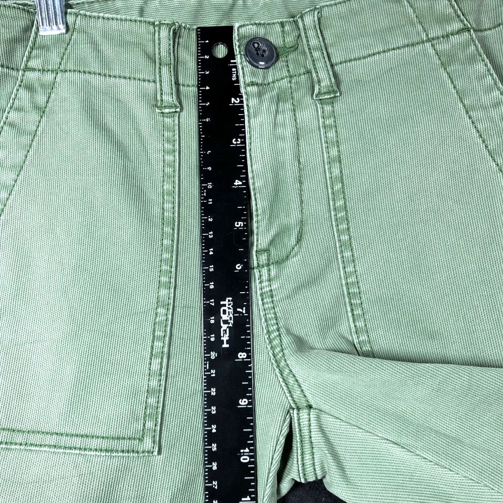 Vintage CAbi Womens Pants Green Mid Rise Quest Skinny Cords Stretch 6 Jeans Womens Size 28" / US 6 / IT 42 - 7 Thumbnail