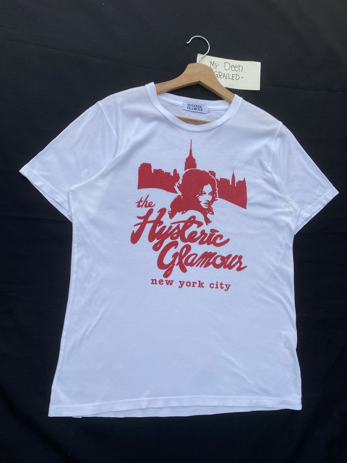 Hysteric Glamour Rare Hysteric Glamour New York City White Tshirt Size US M / EU 48-50 / 2 - 3 Thumbnail