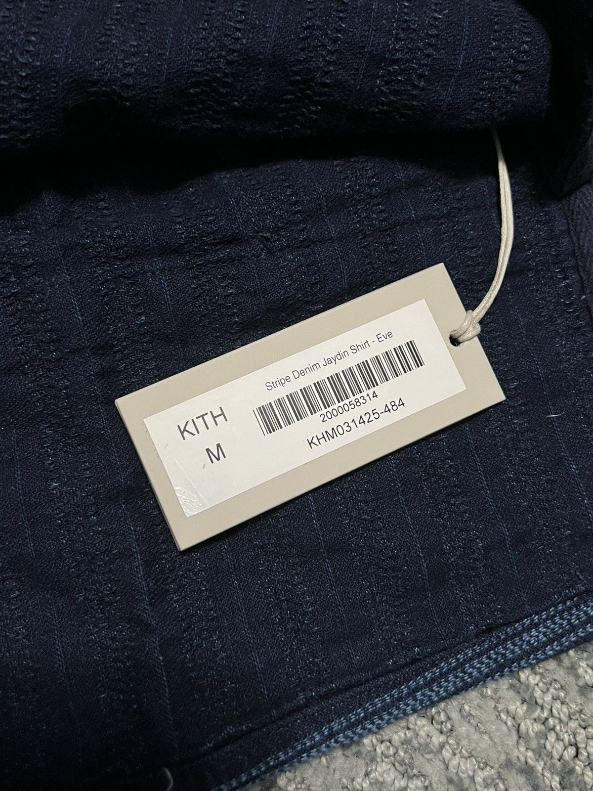 Kith Kith Stripe Denim Jaydin Button Up Shirt NEW Size Medium Size US M / EU 48-50 / 2 - 7 Thumbnail