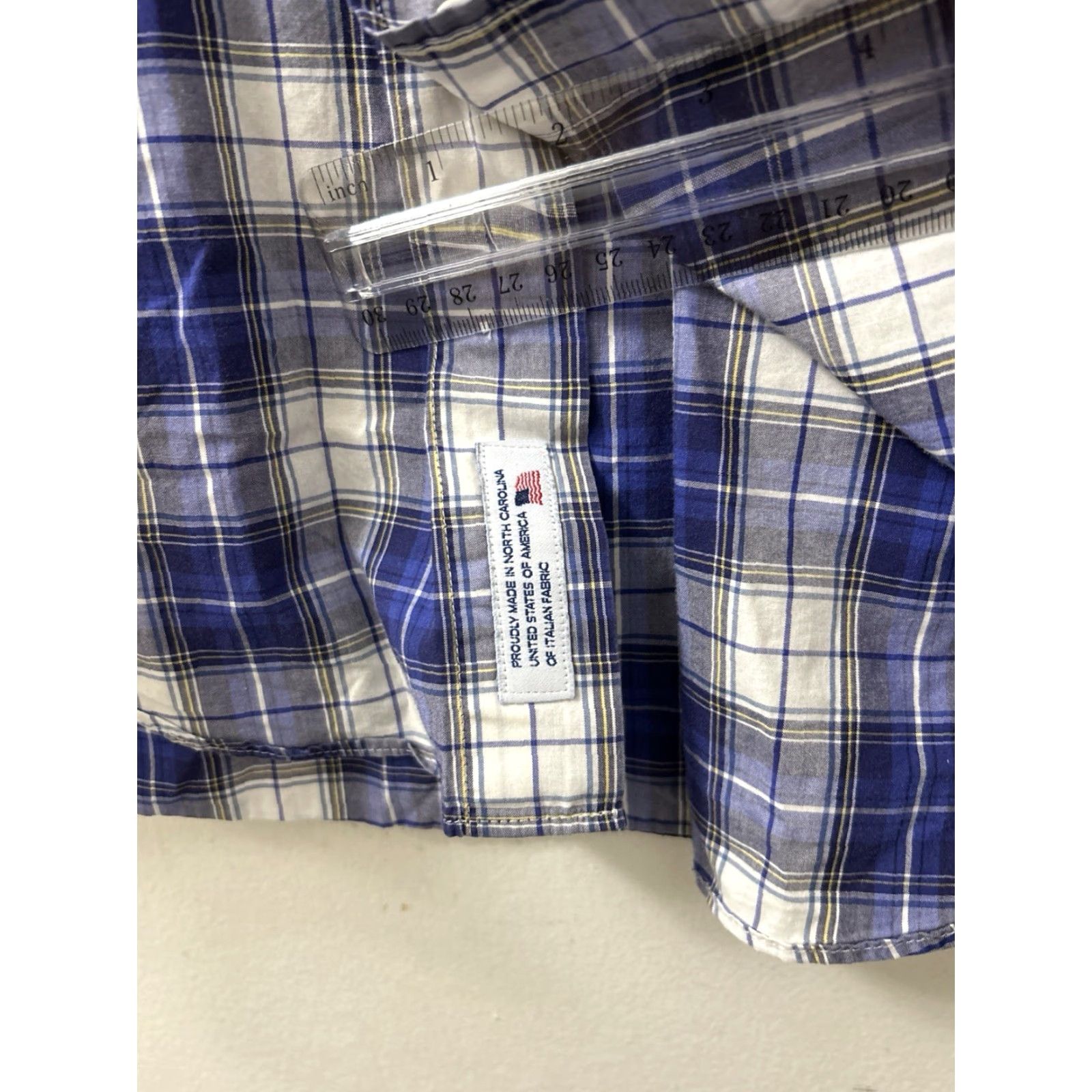 Brooks Brothers VINTAGE Brooks Brothers Original Polo Shirt Mens XL Blue Plaid Regent Button-Down Collar Size US XL / EU 56 / 4 - 7 Thumbnail