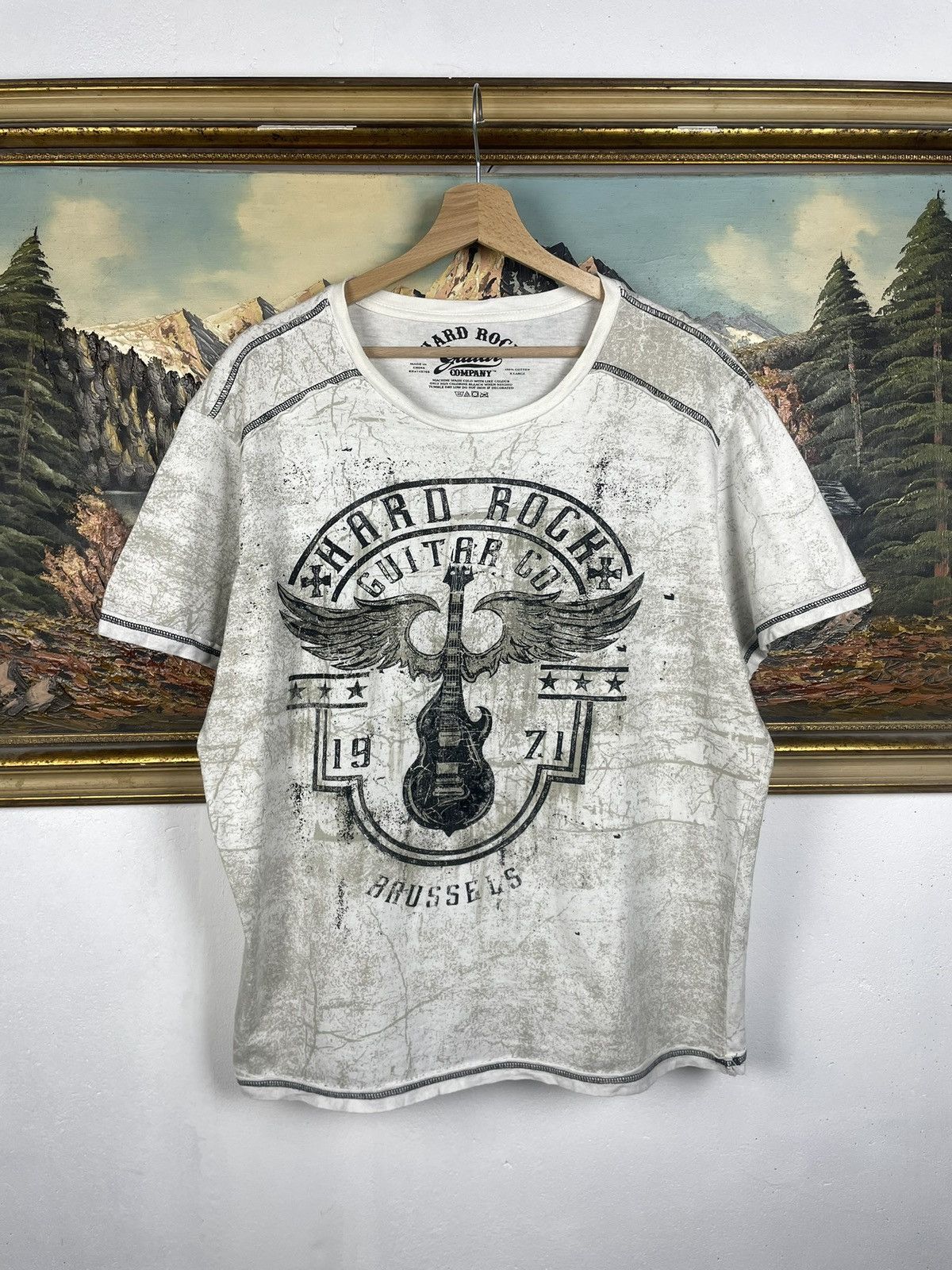 Affliction Hard Rock Vintage Y2k Tee Affliction Avant Garde Opium Swag Size US XL / EU 56 / 4 - 1 Thumbnail