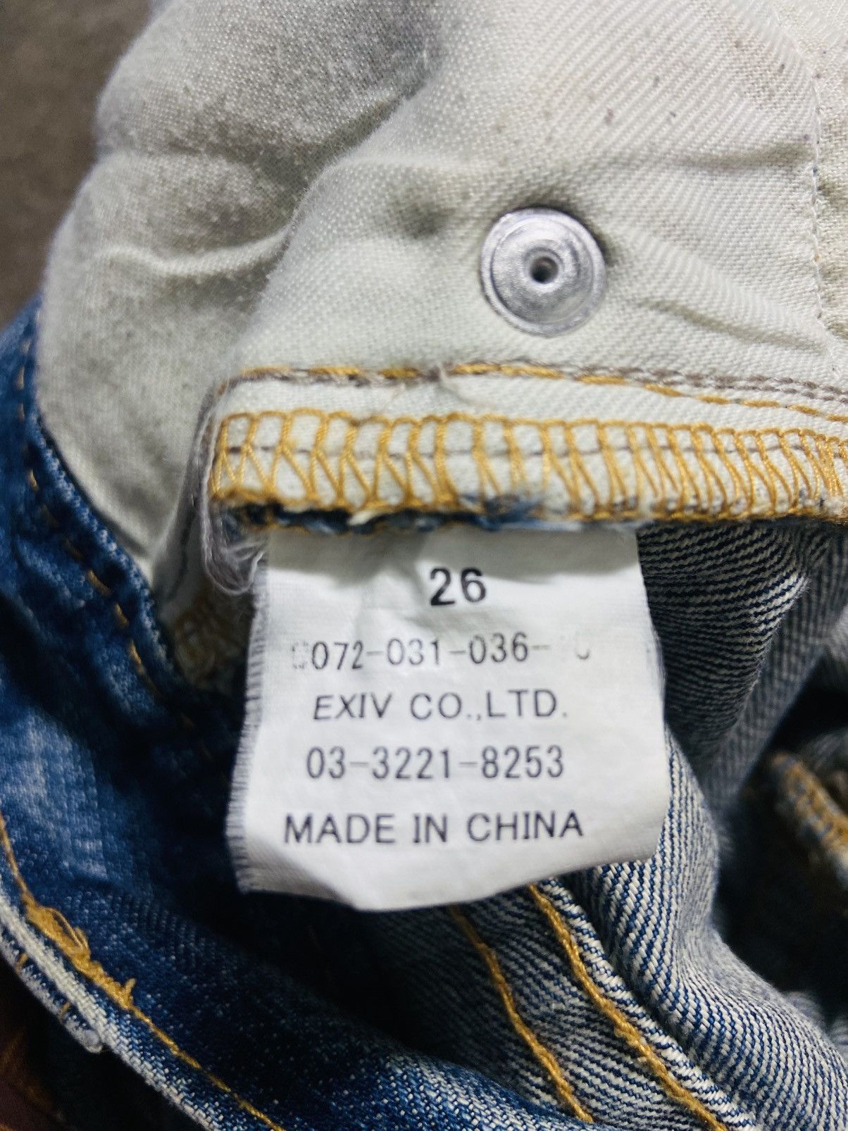 Seditionaries Co & Lu Distressed Flare Jeans Size US 33 - 19 Thumbnail