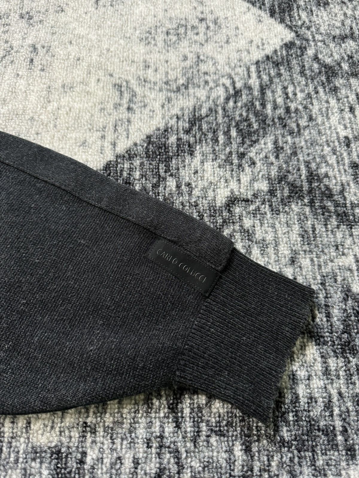 Carlo Colucci × Vintage Vintage Carlo Colucci Sweater 1/4 Zip Y2K style 90s Size US M / EU 48-50 / 2 - 8 Thumbnail