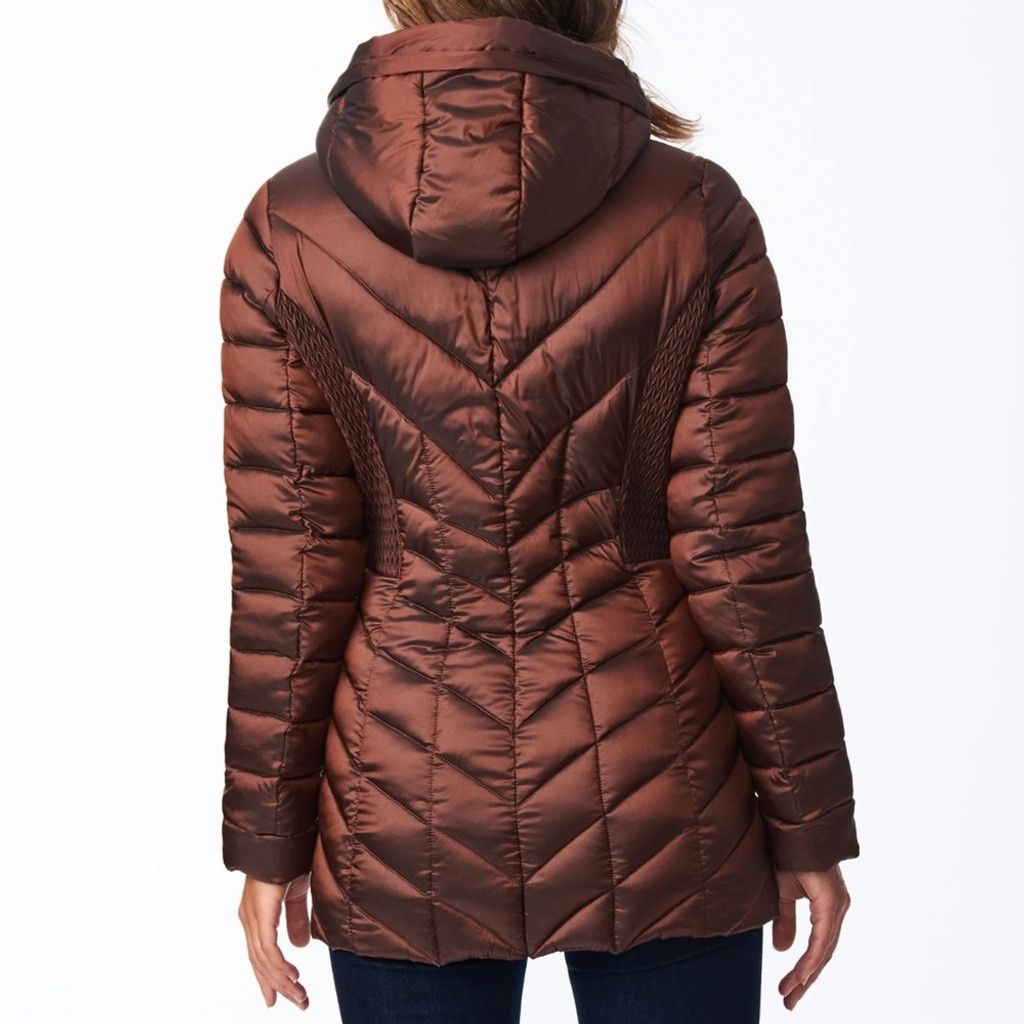 Bernhard Willhelm Bernardo Classic Ecoplume chevron design puffer jacket sz M Size M / US 6-8 / IT 42-44 - 1 Thumbnail